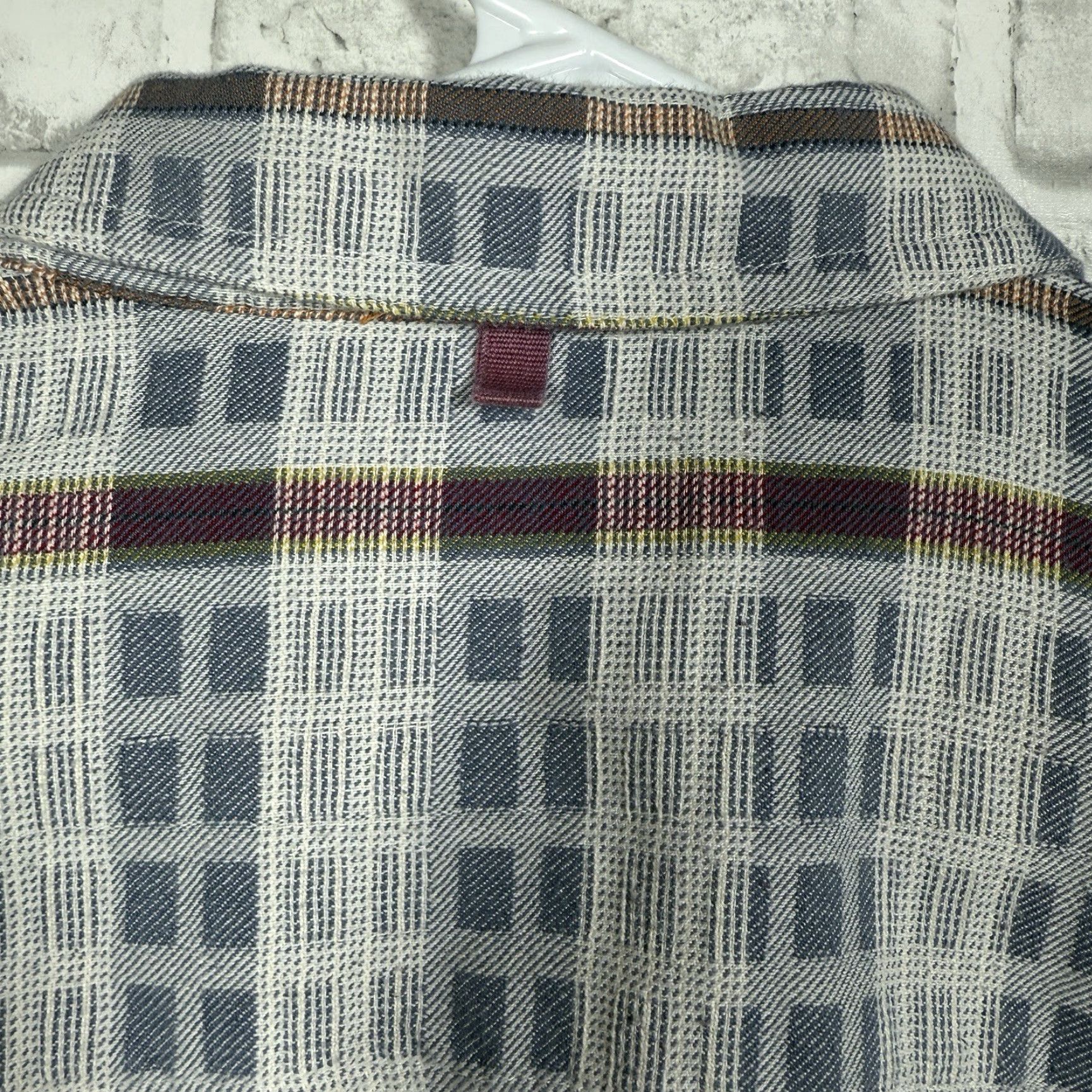 The Territory Ahead VINTAGE Territory Ahead Shirt Plaid Button-Up Men’s Large Short Sleeve Blue Cotton Size US L / EU 52-54 / 3 - 4 Thumbnail