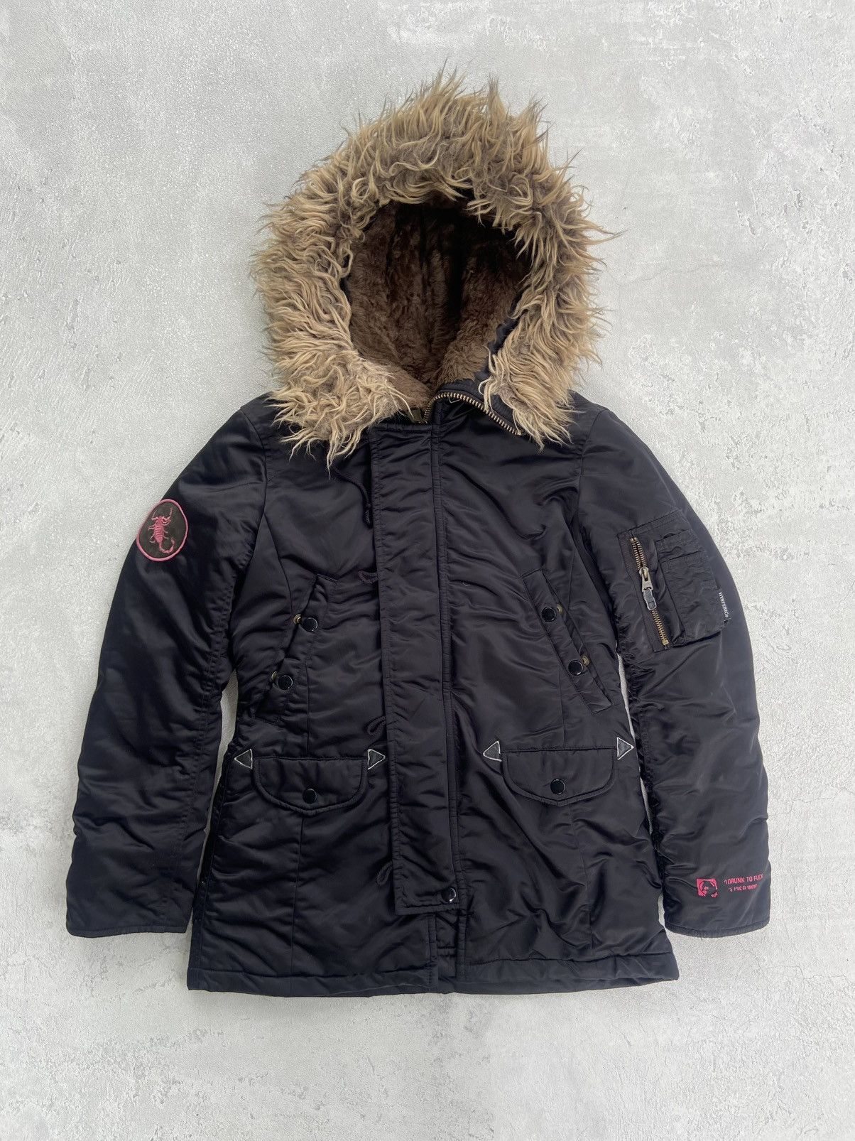 Hysteric Glamour Hysteric Glamour Fur Bomber jacket seditionaries punk lgb Size US S / EU 44-46 / 1 - 3 Thumbnail
