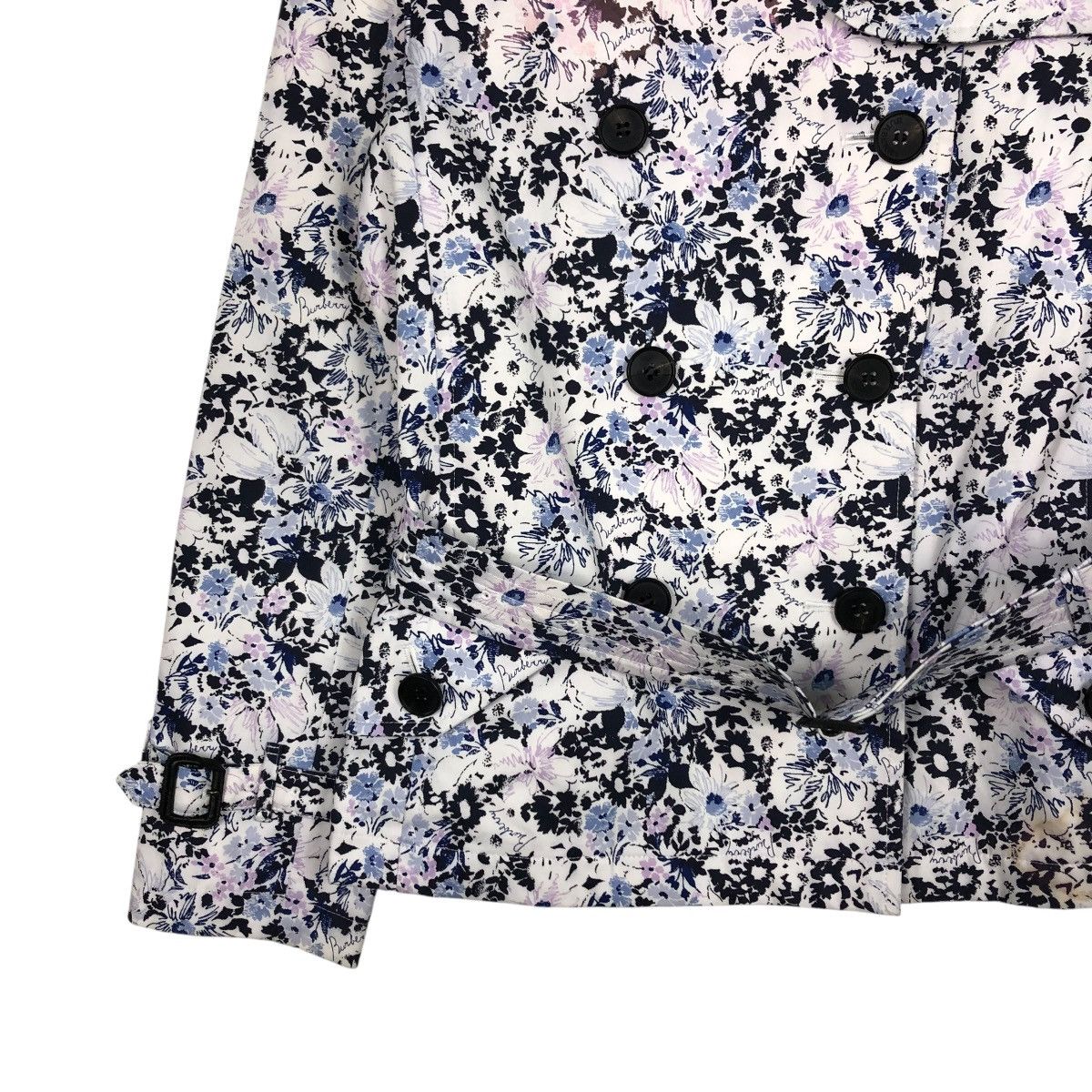 Burberry 🔥VINTAGE CHORE JACKET BURBERRY LONDON FLORAL FULL PRINT Size US S / EU 44-46 / 1 - 6 Thumbnail