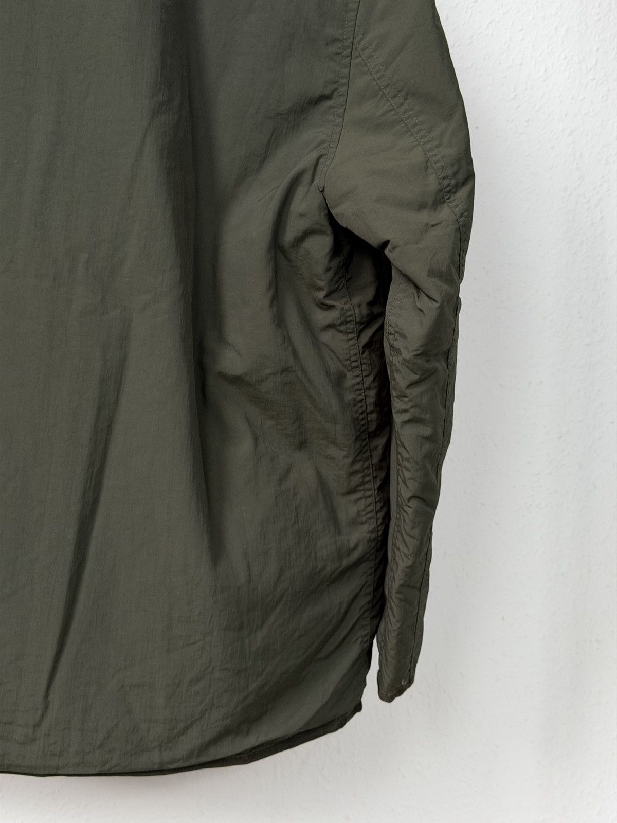 Comme des Garcons Homme Comme des Garçons Homme Olive Nylon Jacket L Lightweight Size US S / EU 44-46 / 1 - 12 Thumbnail