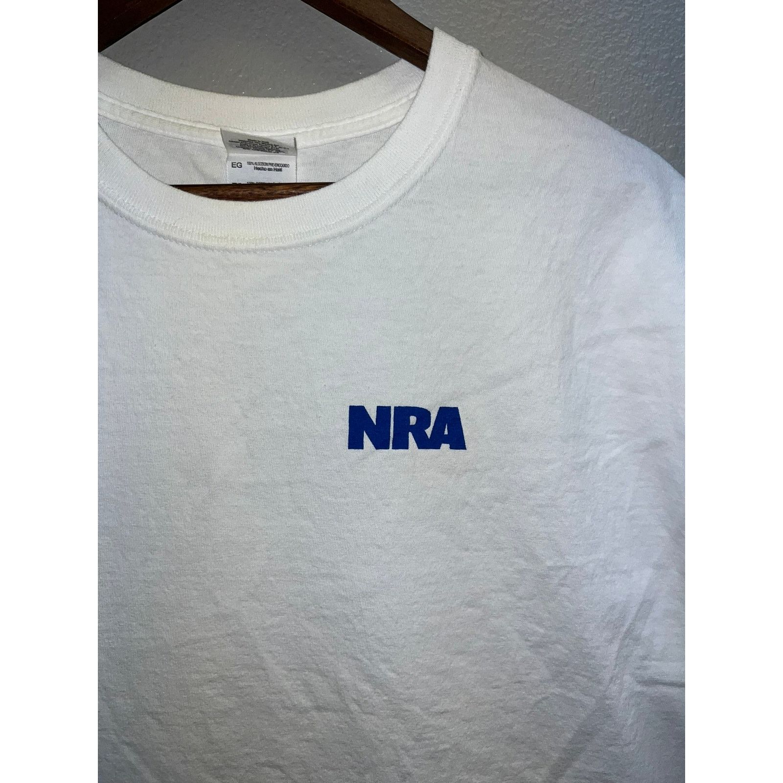 Gildan Vintage NRA Shirt Bitter Gun Owner & I Vote America Tee XL Size US XL / EU 56 / 4 - 3 Thumbnail