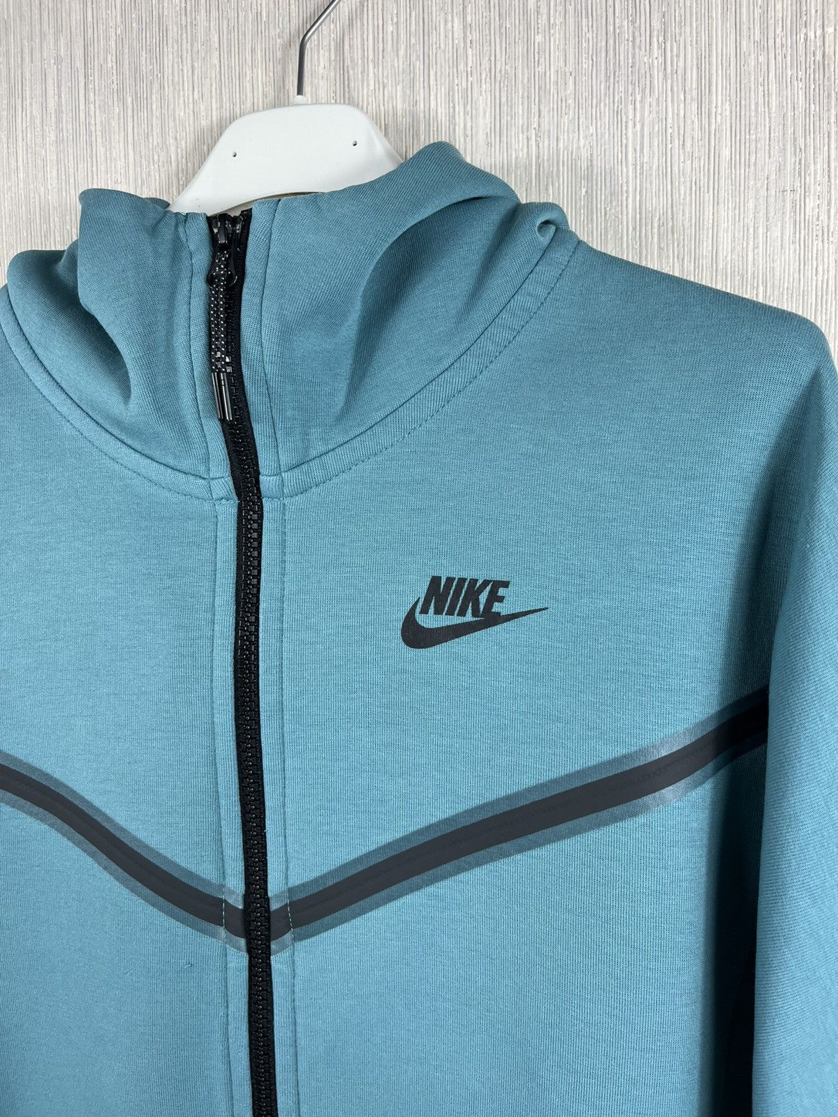 Nike Nike vintage tech fleece zip hoodie drill y2k mineral teal Size US XS / EU 42 / 0 - 17 Thumbnail