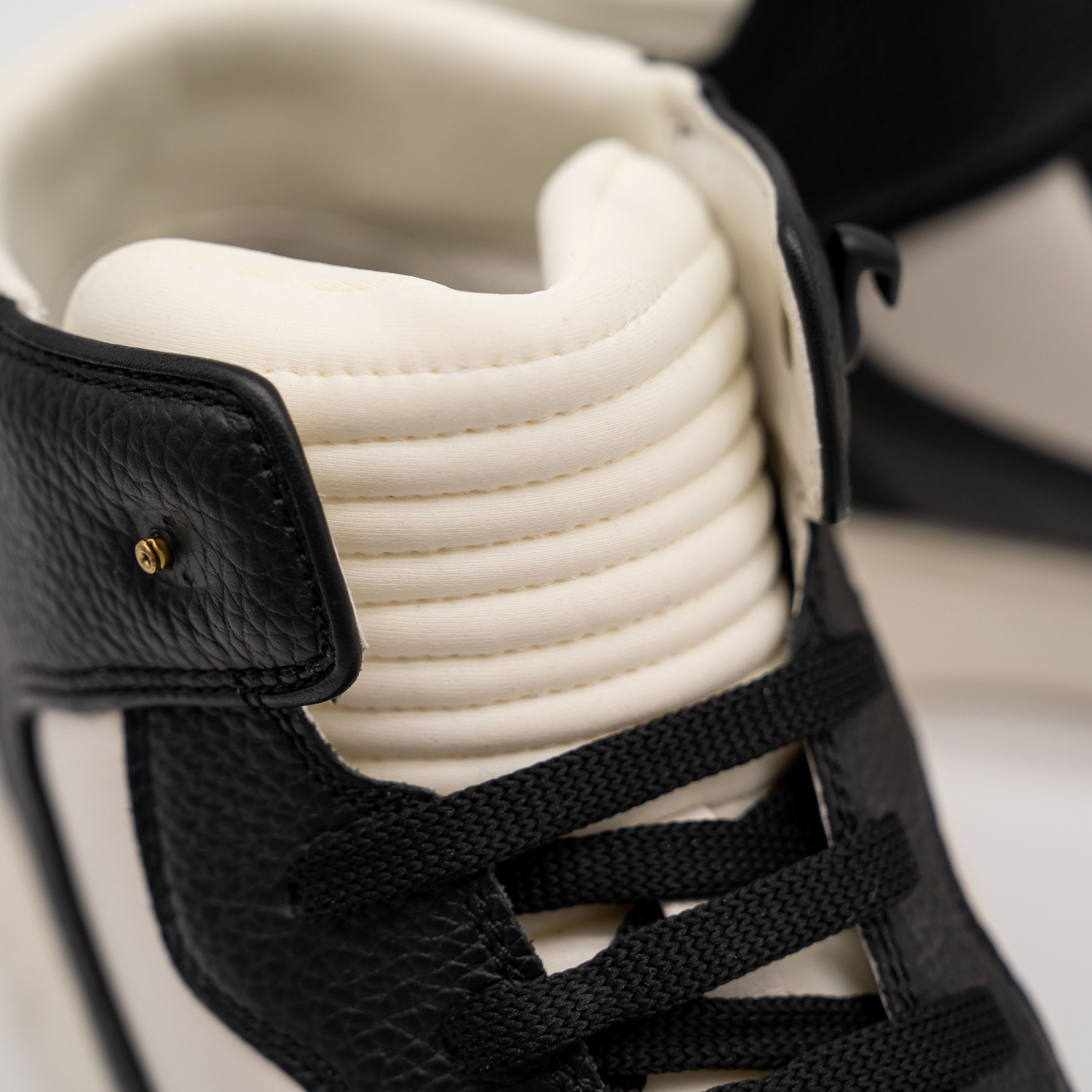 Bally 12 Bally Martyn Black White Leather High Top Sneakers Size US 12 / EU 45 - 9 Thumbnail