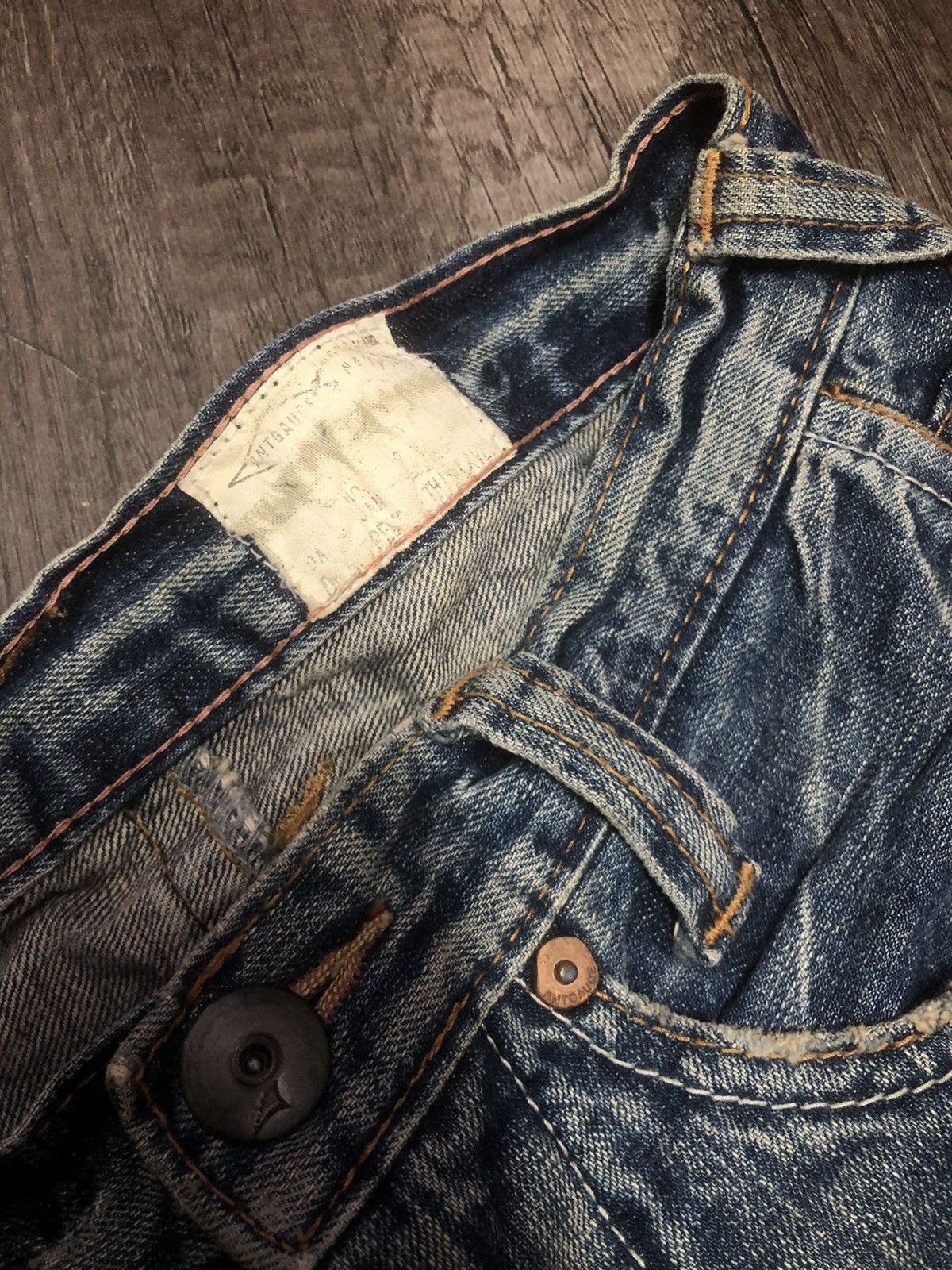 Japanese Brand × Vintage VINTAGE ANTGAUGE VAYAMOS MEXICO JEANS RARE DESIGN (UNISEX) Size US 29 - 12 Thumbnail