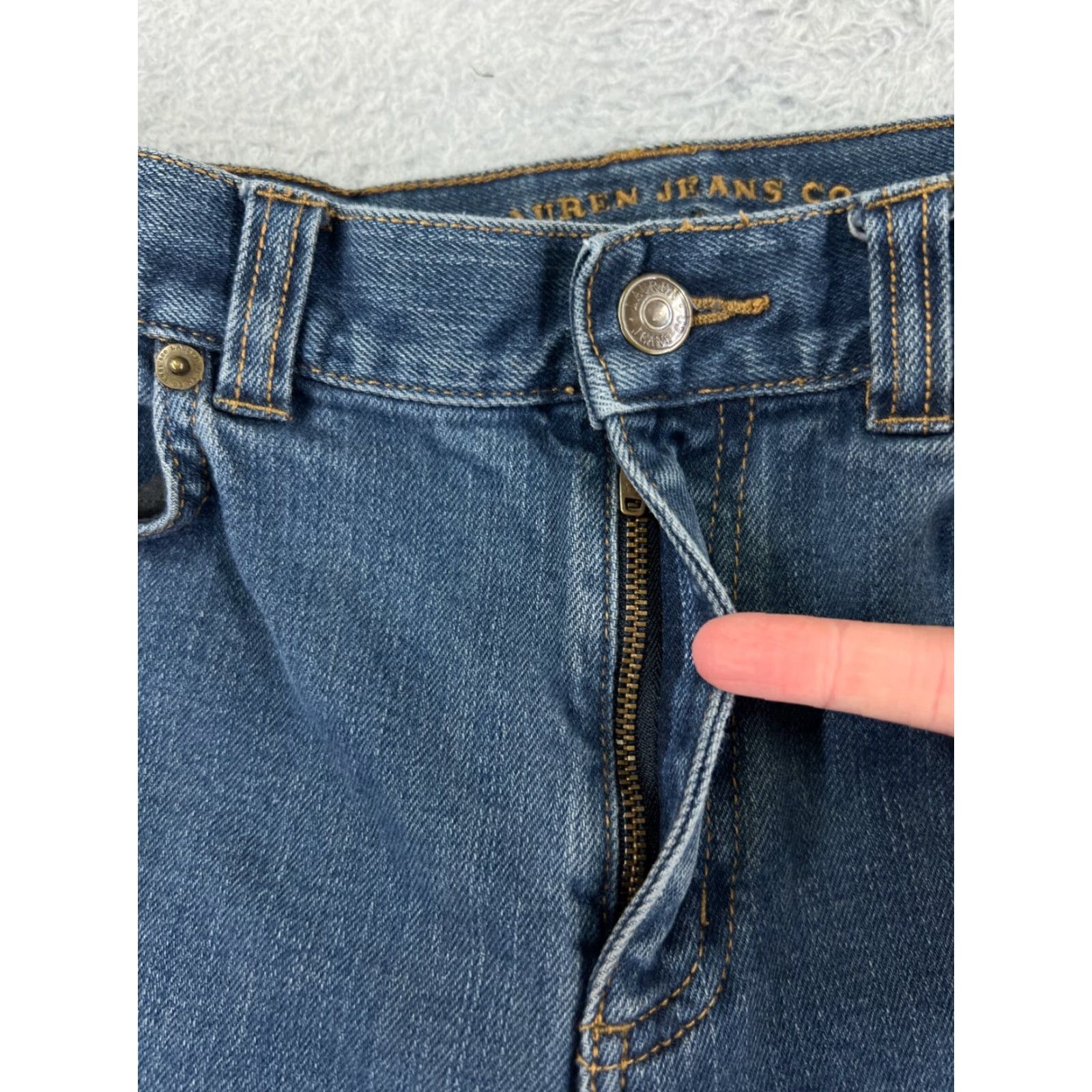 Ralph Lauren Ralph Lauren Jeans Women Bootcut Denim 26x28.5 Blue Cotton Blend 6 Regular 5-Pocket USA Classic Modern Size 28" / US 6 / IT 42 - 7 Thumbnail