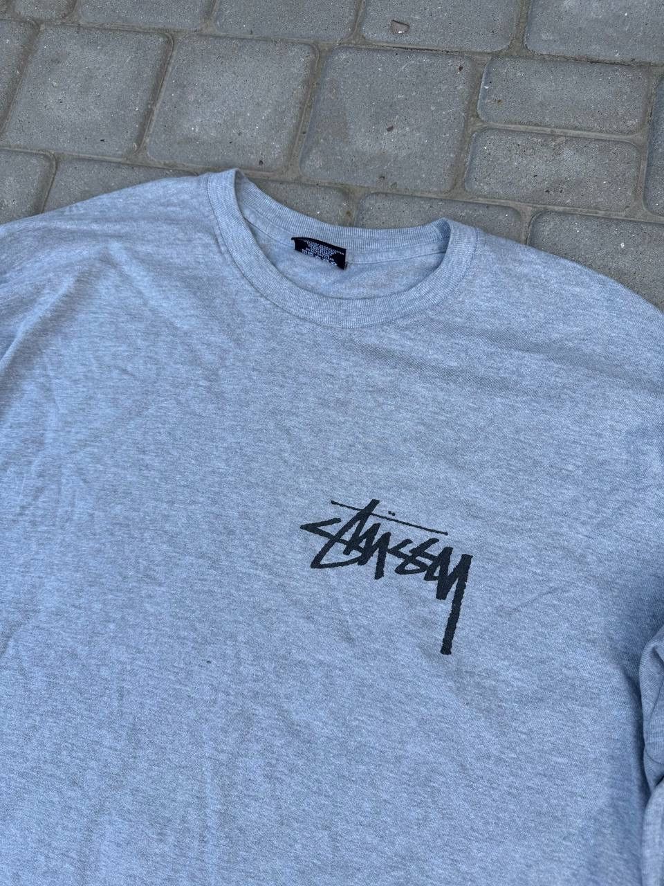 Other Vintage Stussy Long Sleeve tee Big Logo Y2K Size US L / EU 52-54 / 3 - 3 Thumbnail