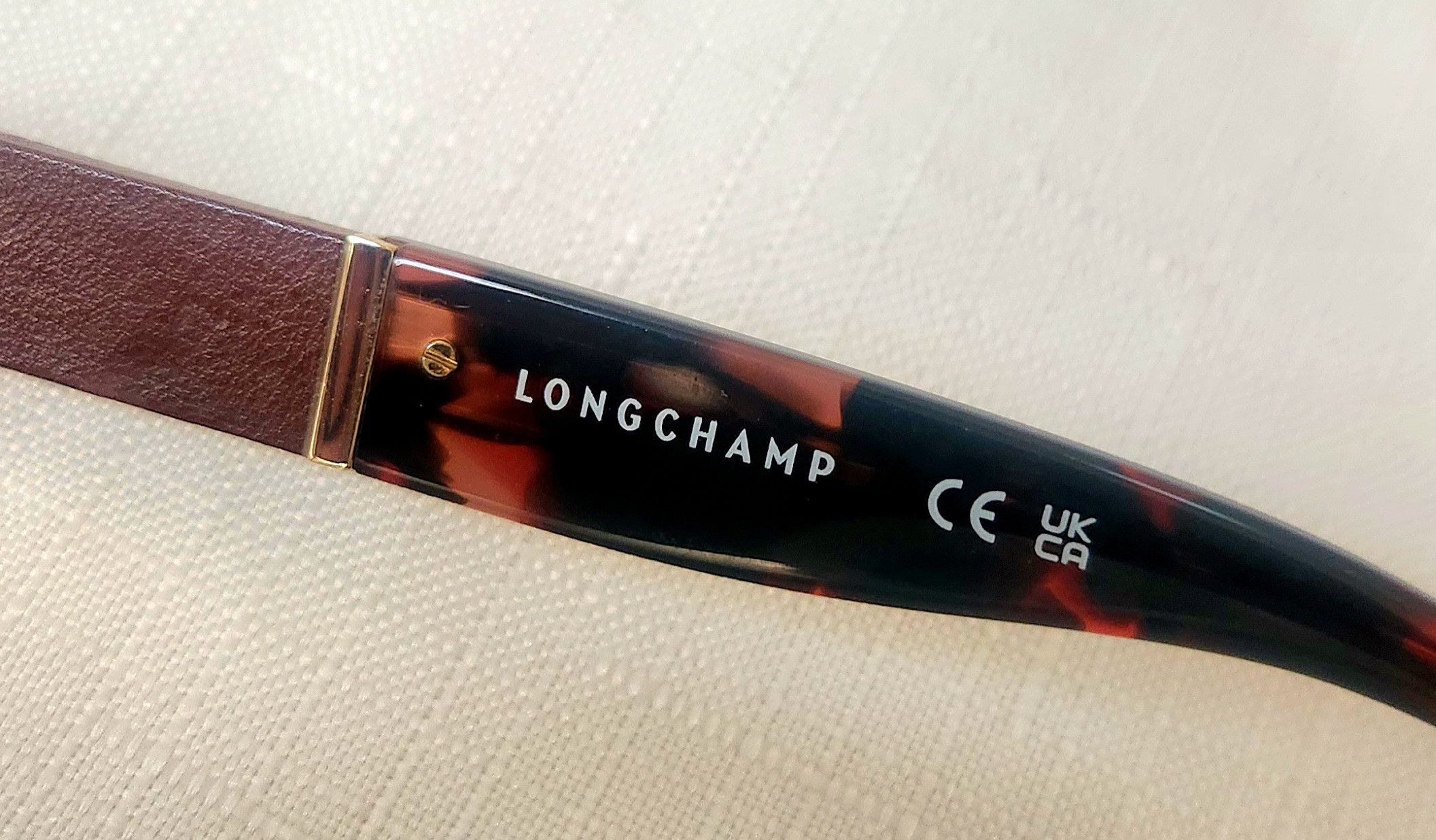 Longchamp Longchamp LO2742L red havana 640 52-16-140 Eyeglasses Frame Size ONE SIZE - 10 Thumbnail