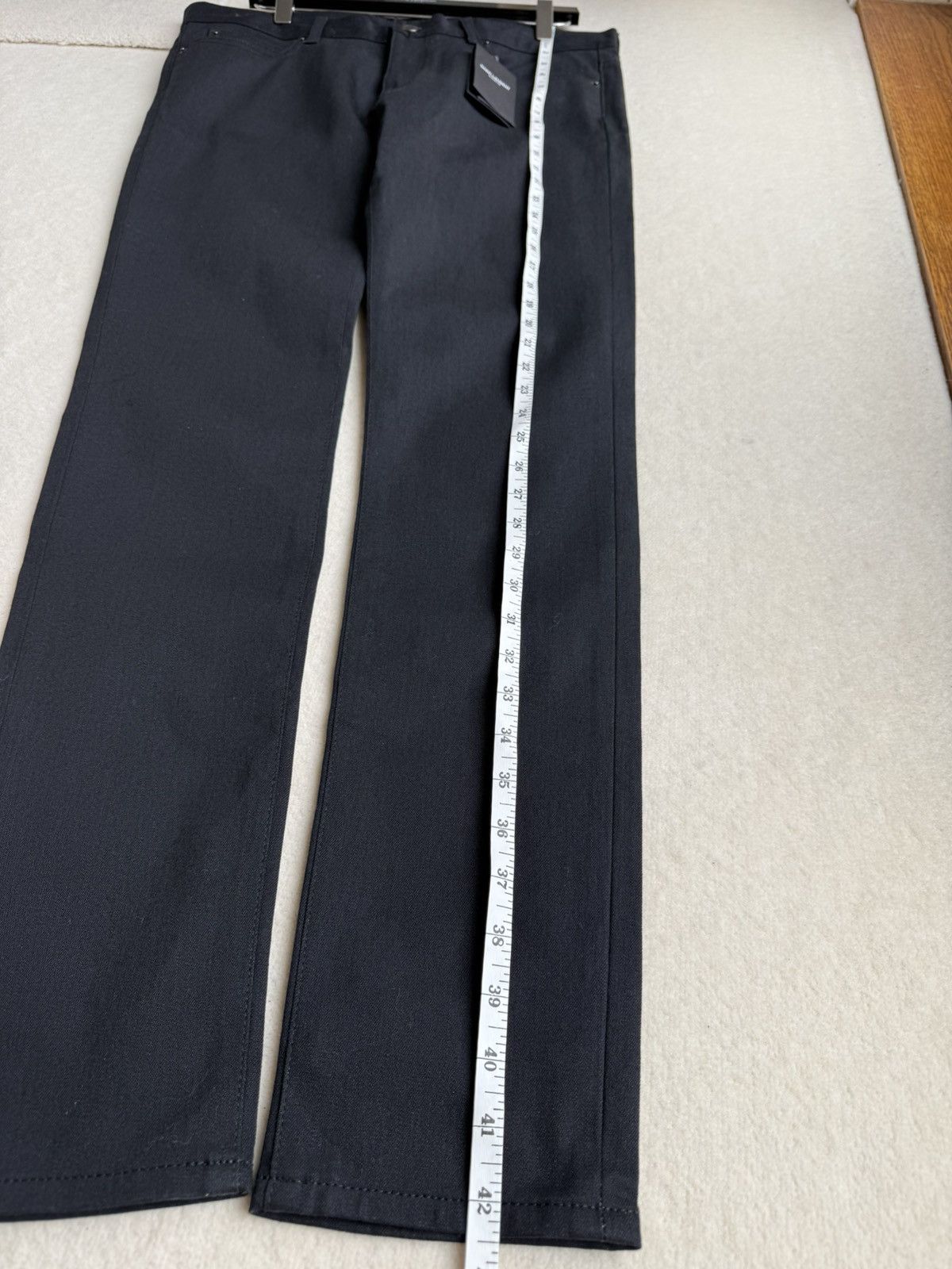 Saint Laurent Paris SS14 Saint Laurent skinny D01 black jeans Hedi 33 Grail Size US 33 - 6 Thumbnail