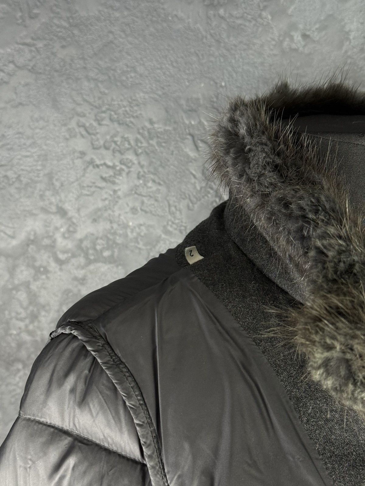 Moncler Moncler Seyne Giubbotto Women’s Down Coat Jacket Fur Grey Size XS / US 0-2 / IT 36-38 - 11 Thumbnail