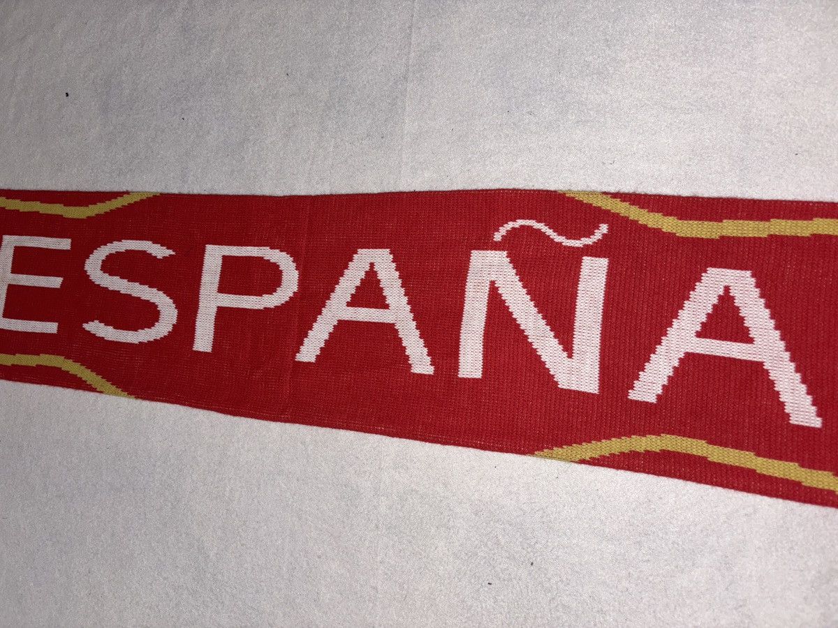Adidas Adidas Spain National Team Fan Scarf Football Vintage Size ONE SIZE - 5 Thumbnail