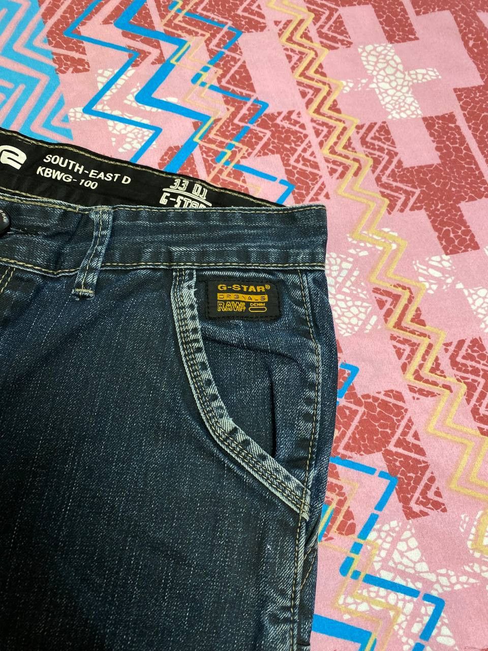 G-Star Vintage Jeans Baggy Flared Wide Japanese Hype Straigh Size US 30 / EU 46 - 17 Thumbnail