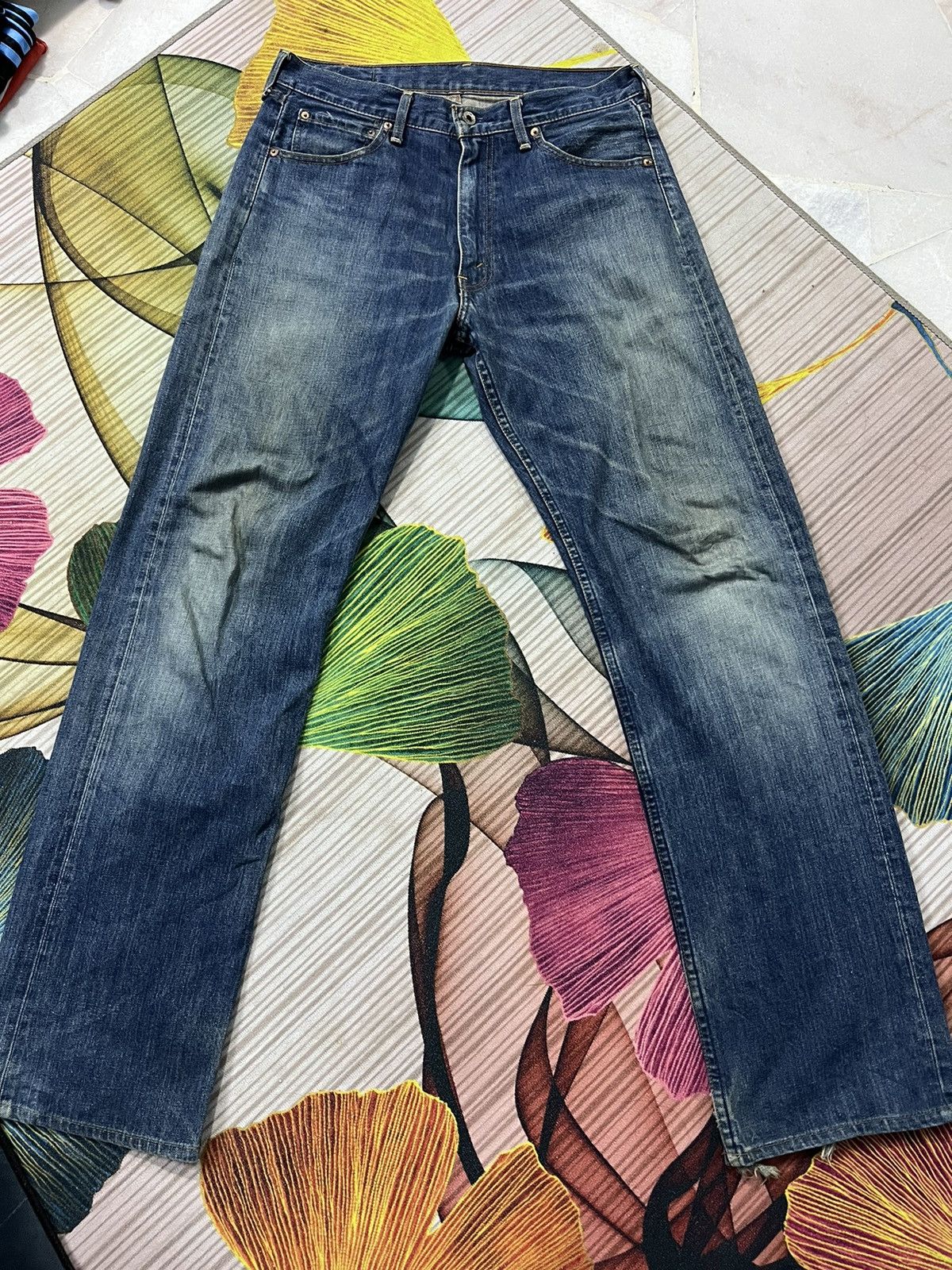 Levi's Vintage Levi’s 503 Distressed Denim Pants w32 Size US 32 / EU 48 - 1 Thumbnail
