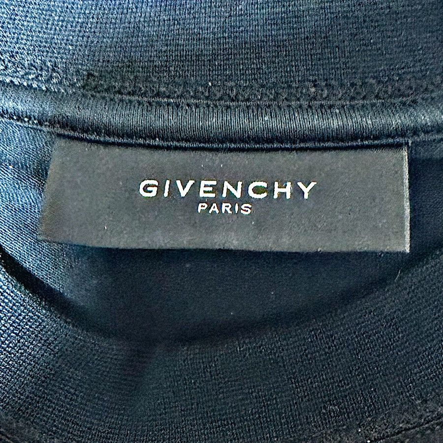 Givenchy Authentic Givenchy Riccardo Tisci Cut & Sew Silk Tee Size US S / EU 44-46 / 1 - 3 Thumbnail
