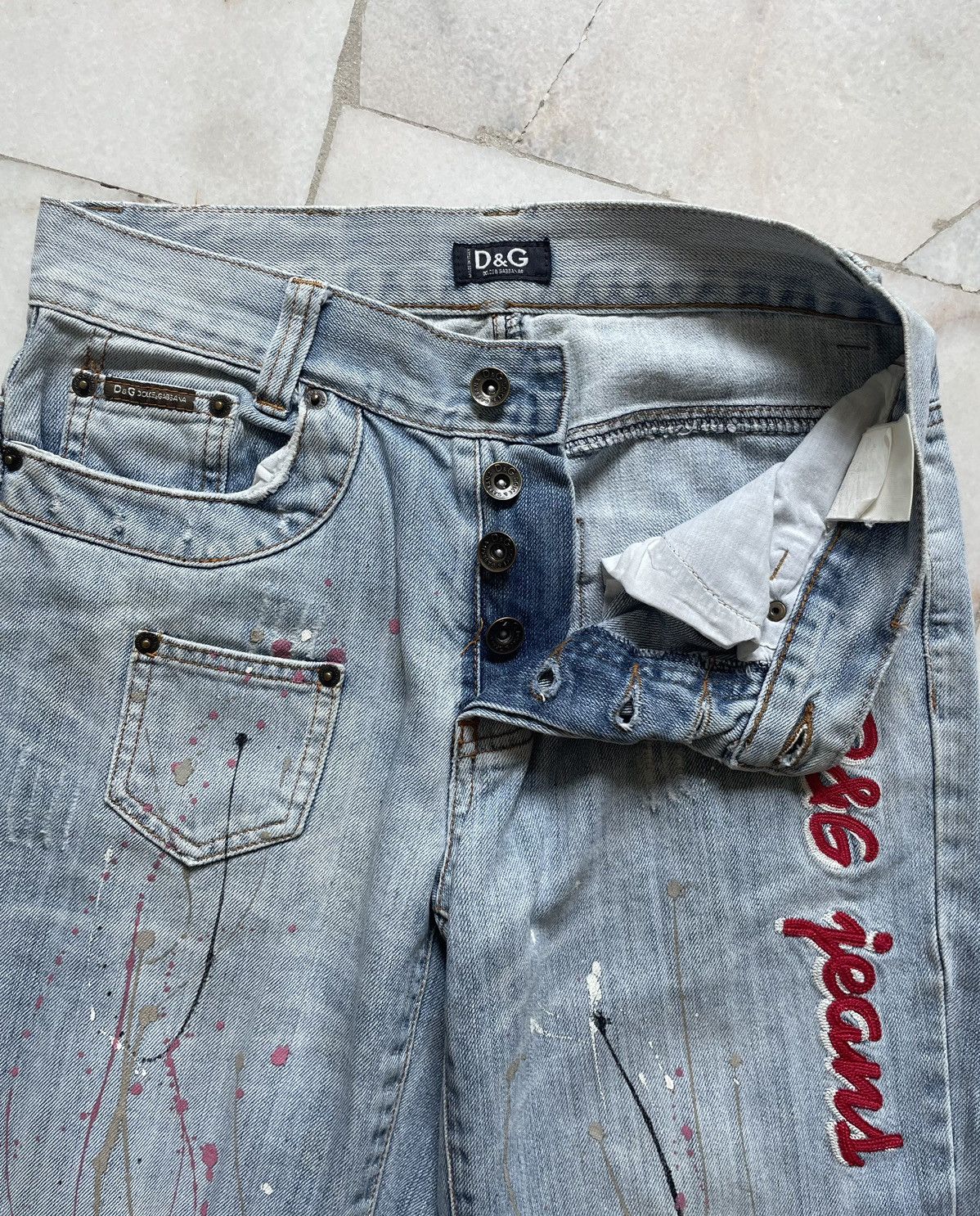 Dolce & Gabbana Vintage Dolce&Gabbana jeans Size US 29 - 5 Thumbnail