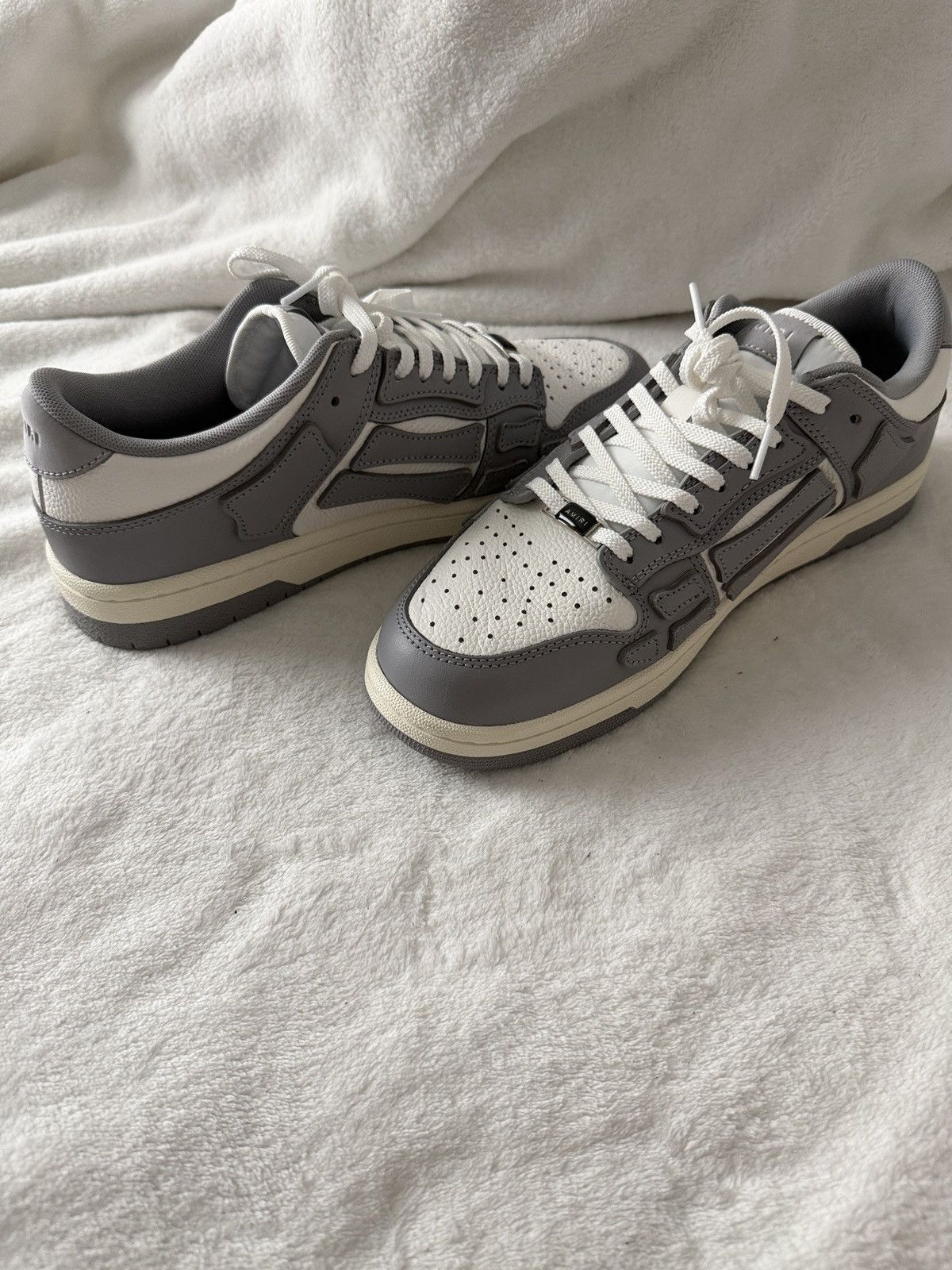 Amiri Amiri Skel Top Low 'Grey' Size US 10 / EU 43 - 5 Thumbnail