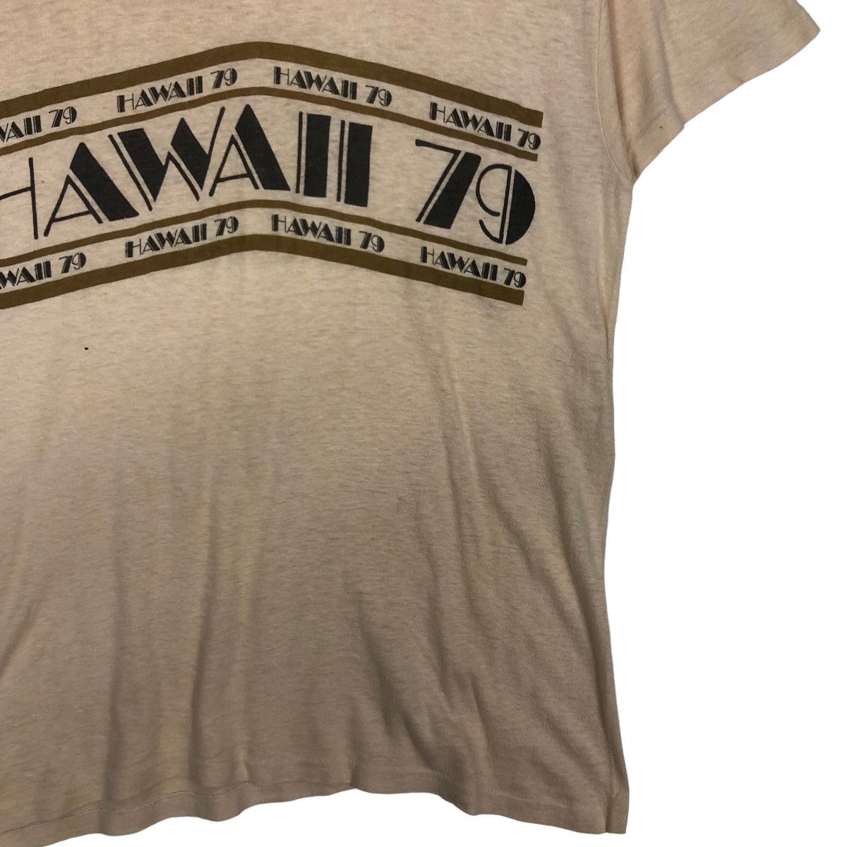 🔥Vintage 1979 Hawaii Big Logo KAIN KELAMBU KAKLOS