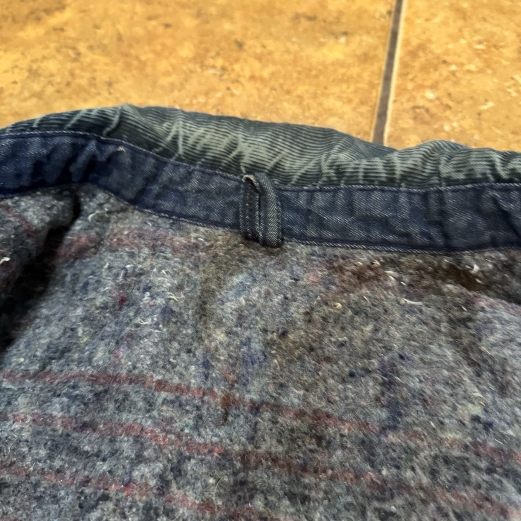 Wrangler VINTAGE Wrangler Denim Jean Chore Coat Work Jacket Mens M Blue, 60s 70s Sanforized, Overcoat, All Seasons, Lined, Pockets, Button, Regular Fit Size US 31 - 6 Thumbnail
