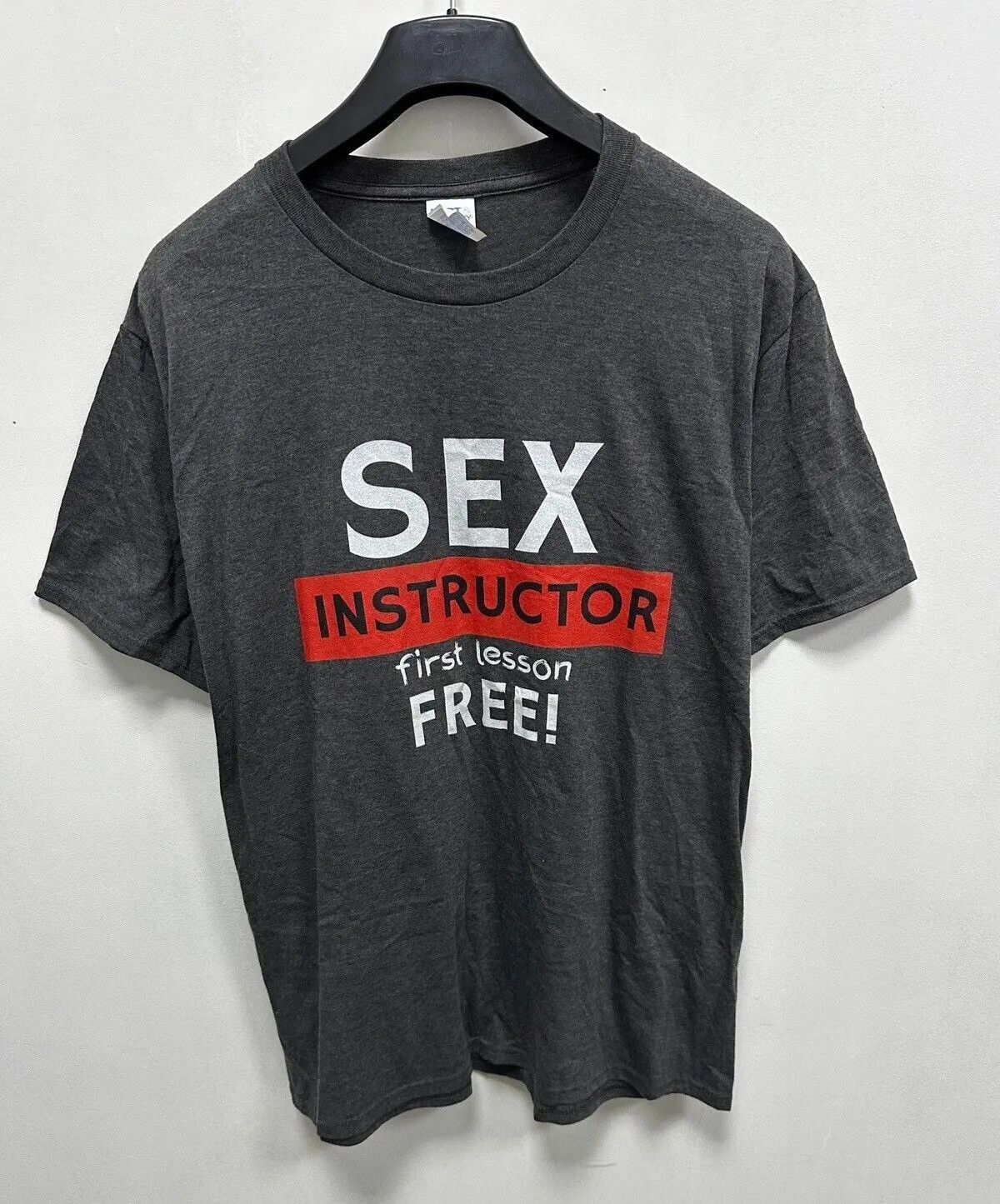 Humor Humor Sex Instructor First Lesson FREE T-Shirt Japan Archive | Grailed