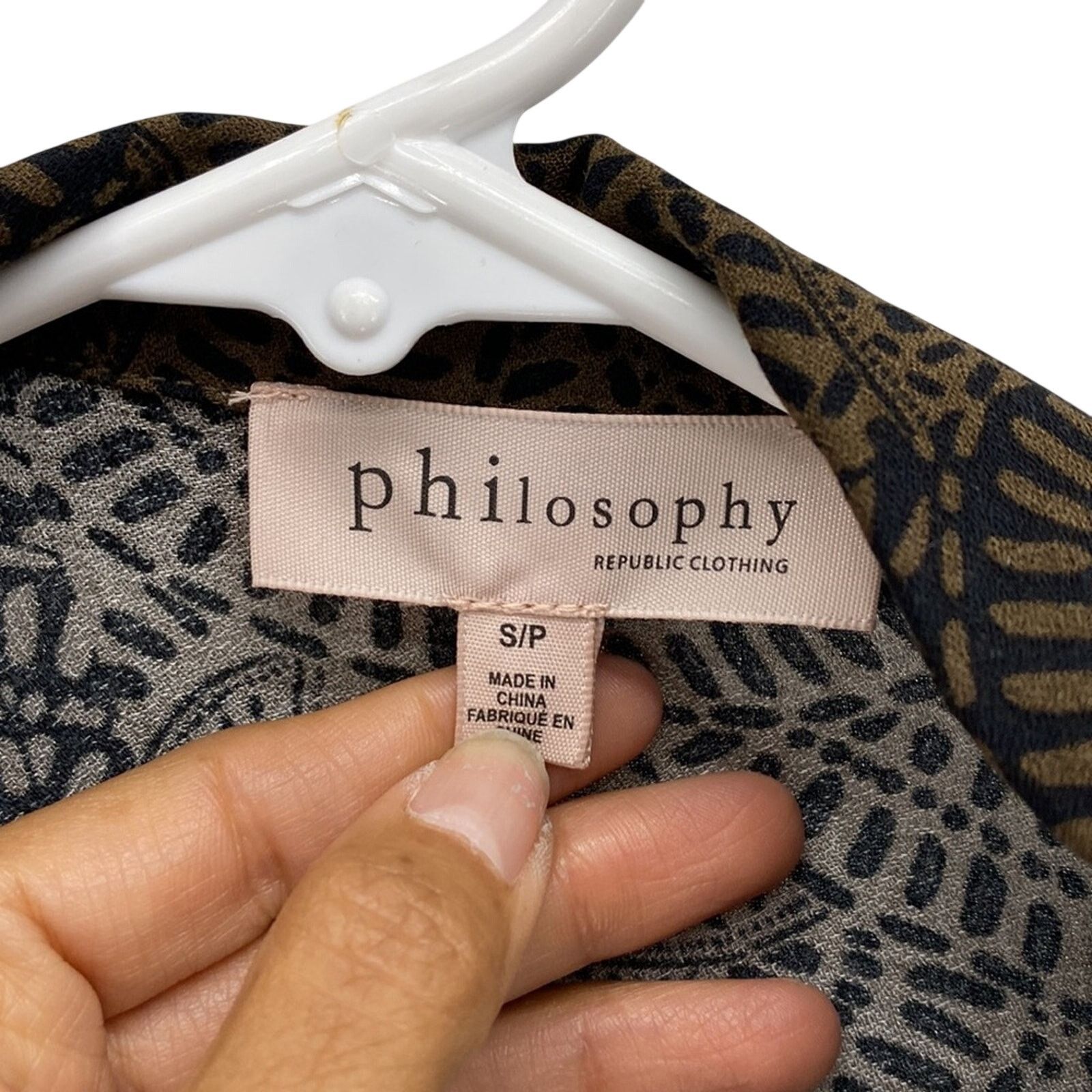 Other Philosophy Republic Clothing Brown Medallion Cardigan size S Size S / US 4 / IT 40 - 3 Thumbnail