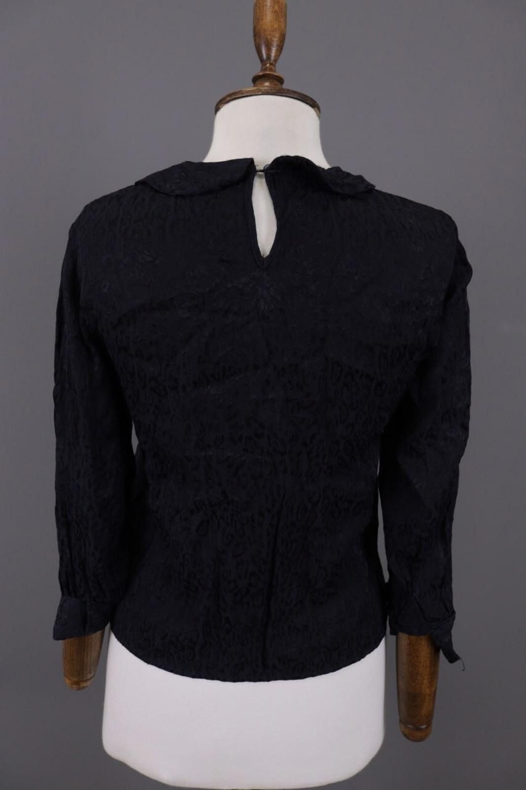 Designer Claudie Pierlot Black Animals Blow Blouse Shirt Size 36 Size M / US 6-8 / IT 42-44 - 8 Thumbnail