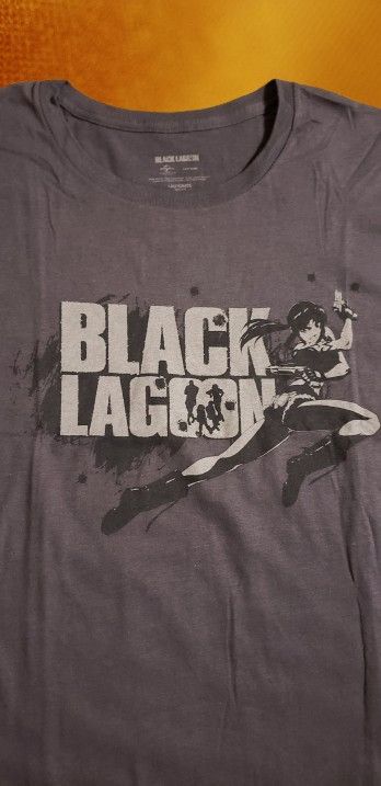Universal Studios LIMITED EDITION ANIME T-SHIRT BLACK LAGOON REVY GRAPHIC L Size US L / EU 52-54 / 3 - 3 Thumbnail