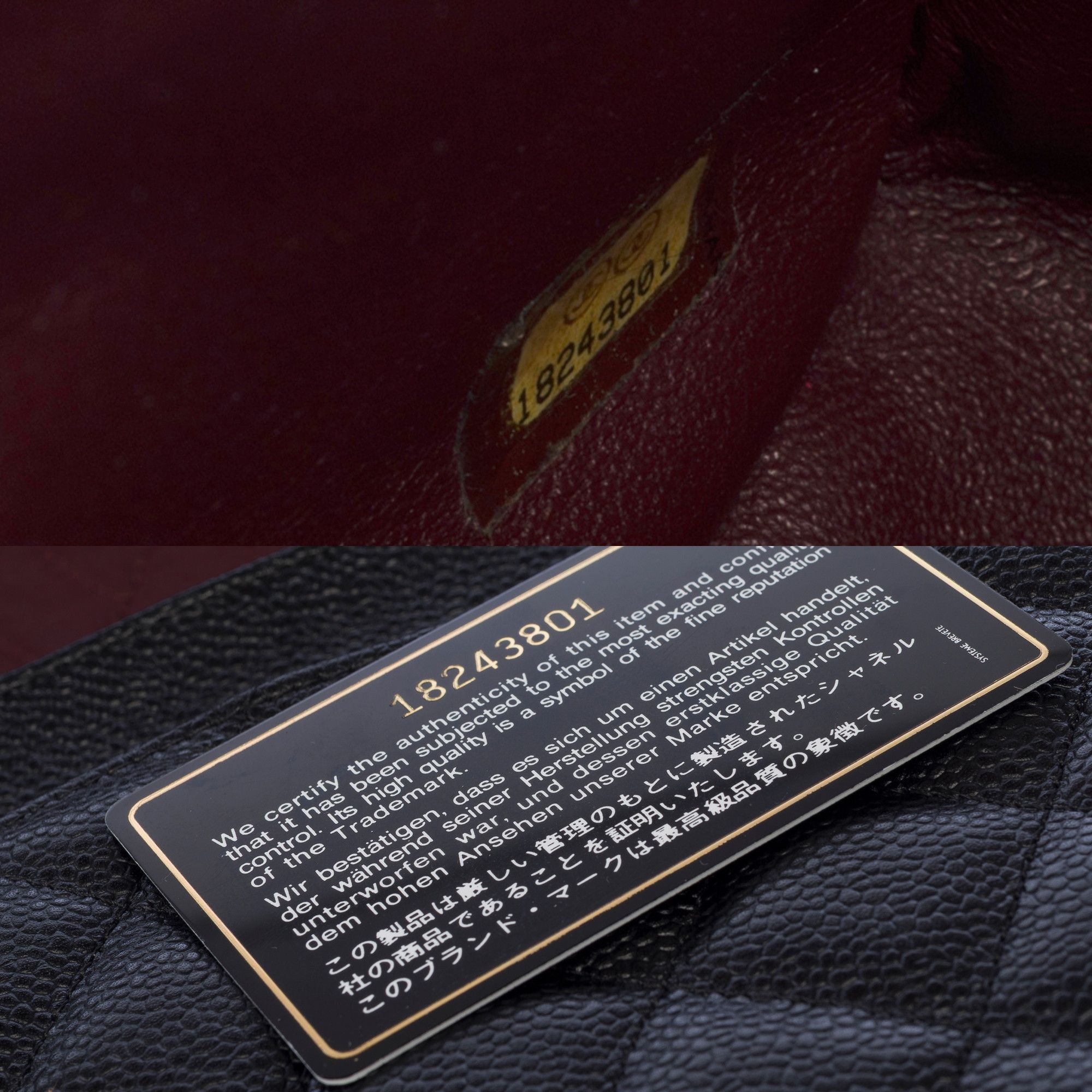 Chanel Chanel Timeless Classique in Black Leather Size ONE SIZE - 7 Thumbnail