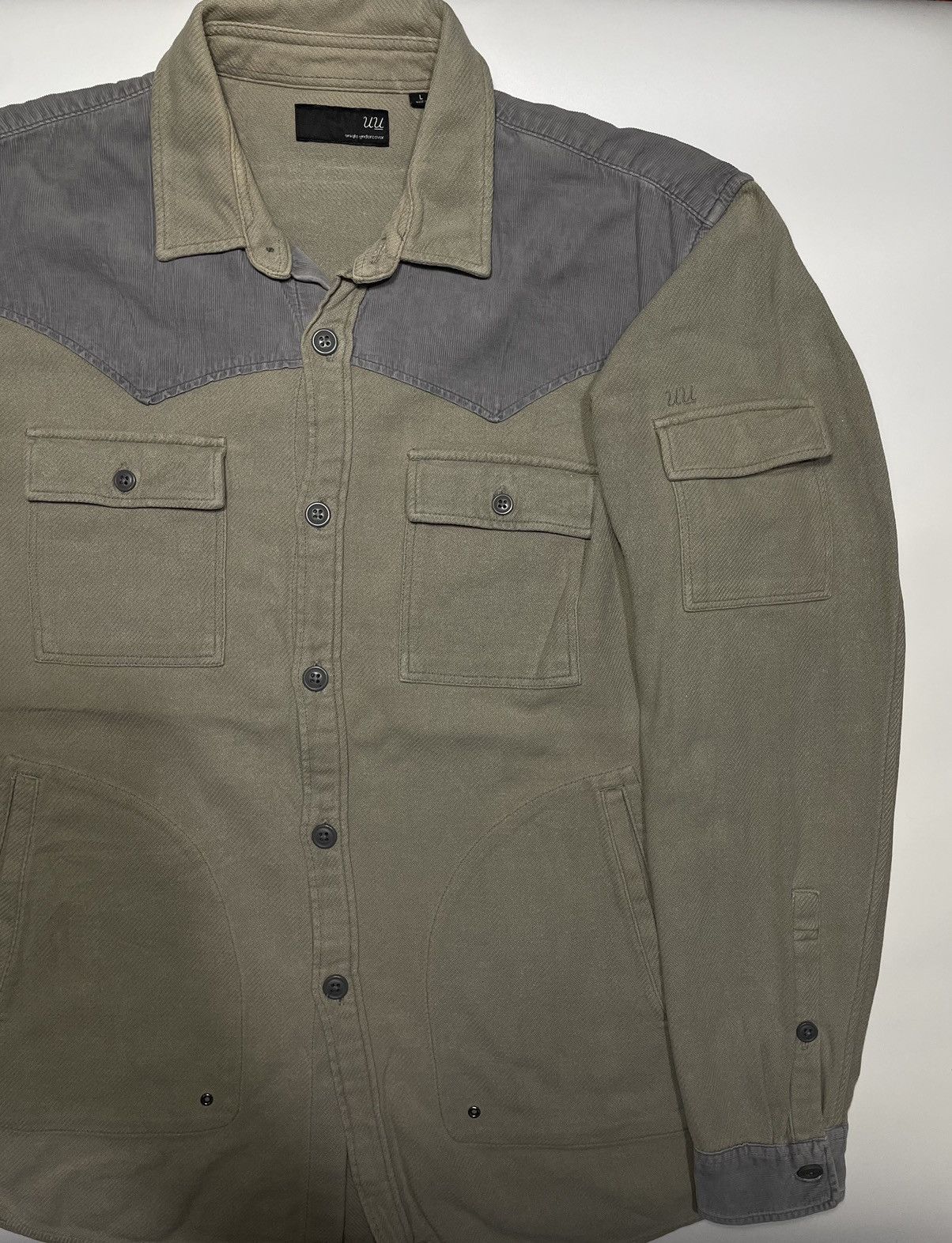 Undercover Uniqlo Undercover UU Multi pocket Flannel LongSleeve utility Size US L / EU 52-54 / 3 - 9 Thumbnail