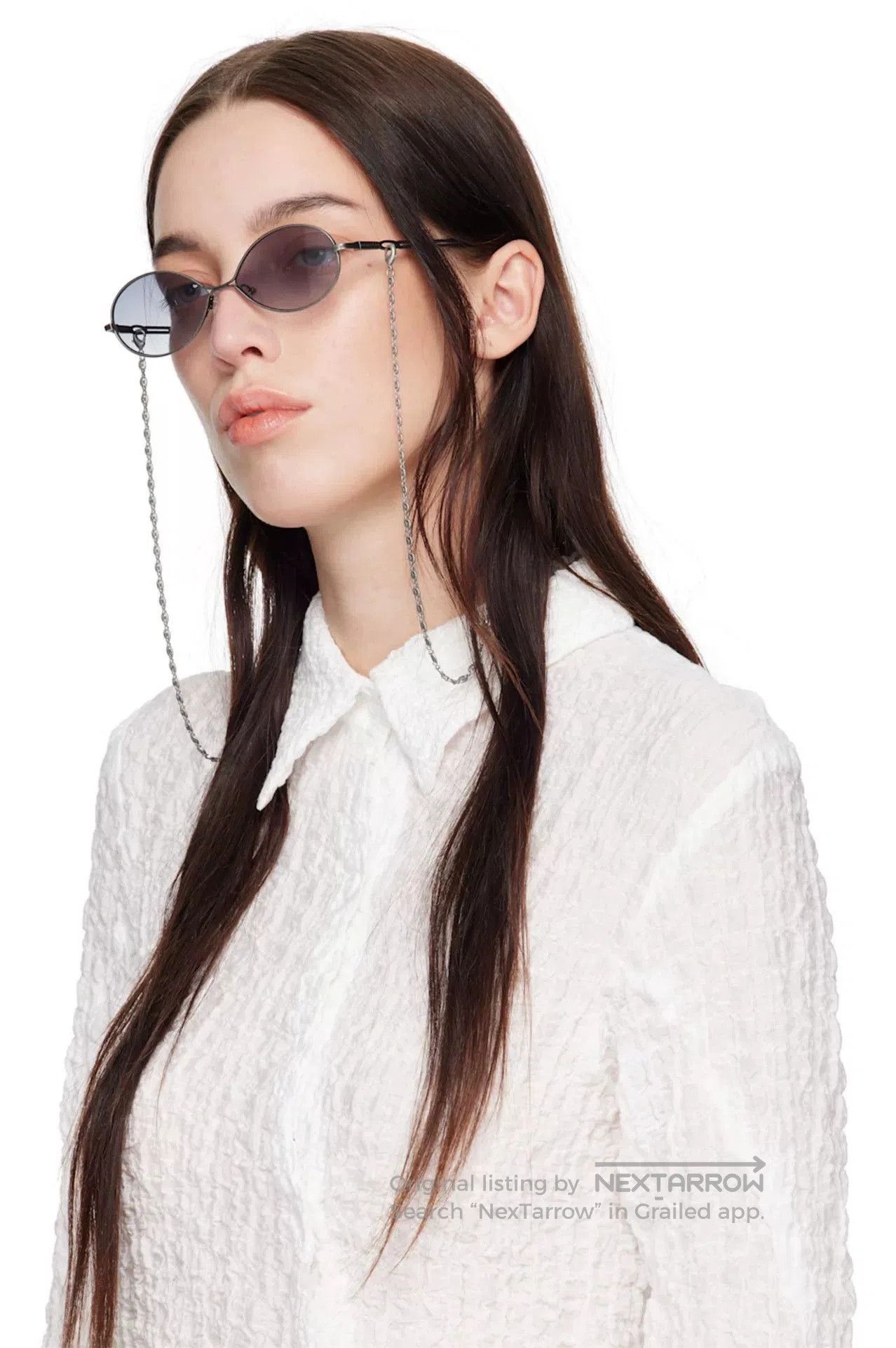 Song For The Mute Song for the Mute 24.2 Teardrop Sunglasses. Size ONE SIZE - 8 Thumbnail