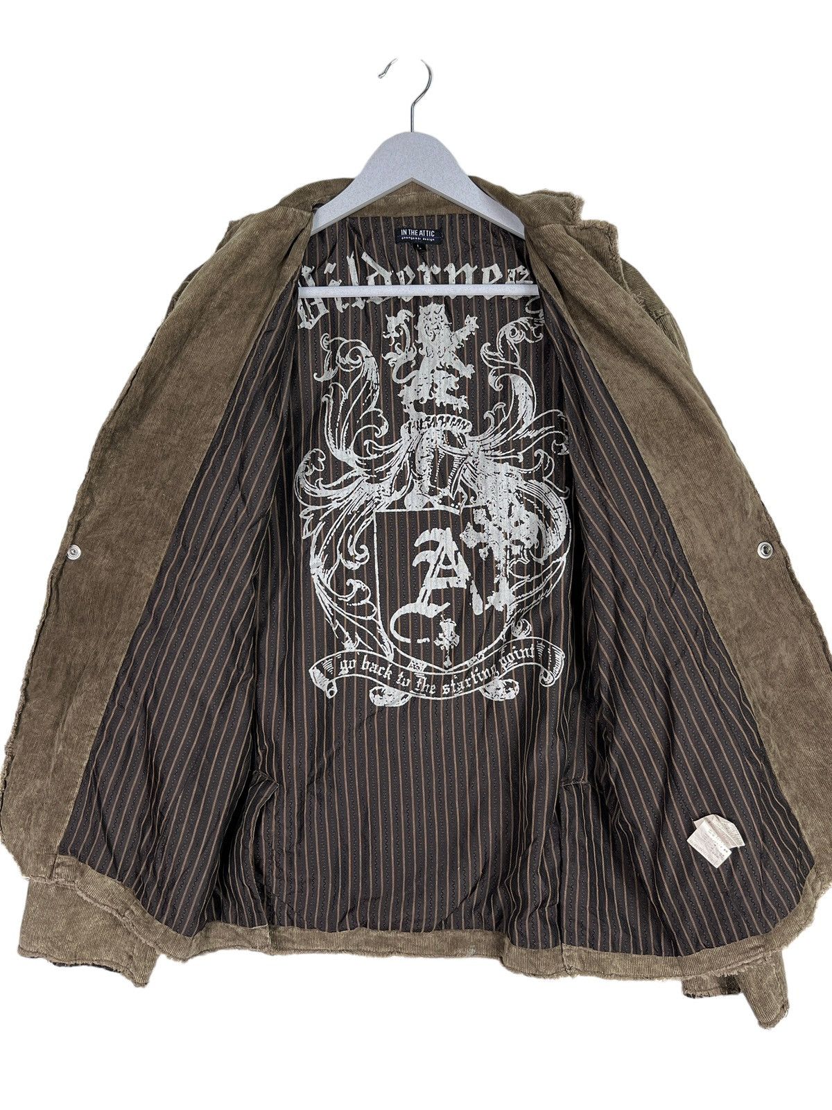 In The Attic 🔥 IN THE ATTIC CORDUROY JACKET Size US M / EU 48-50 / 2 - 11 Thumbnail