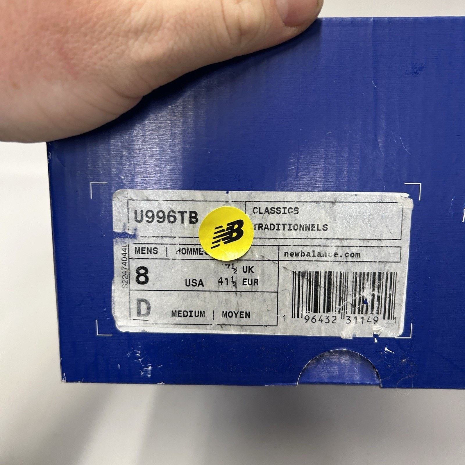 New Balance New Balance 996 Teddy Santis Low “Navy Beige” U996TB Size US 8 / EU 41 - 6 Thumbnail