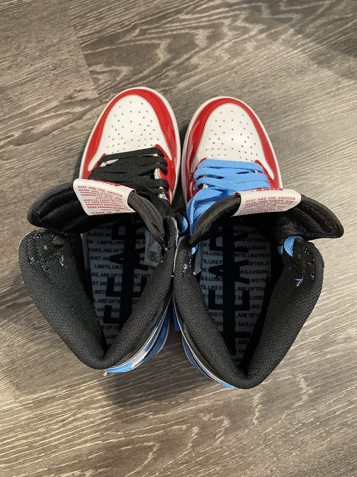 Jordan Brand × Nike Jordan 1 Retro High Fearless UNC Chicago Men’s 8 Size US 8 / EU 41 - 9 Thumbnail
