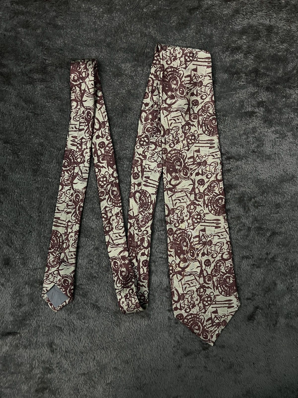 Kenzo × Vintage Kenzo Paris Silk Necktie Size ONE SIZE - 2 Thumbnail