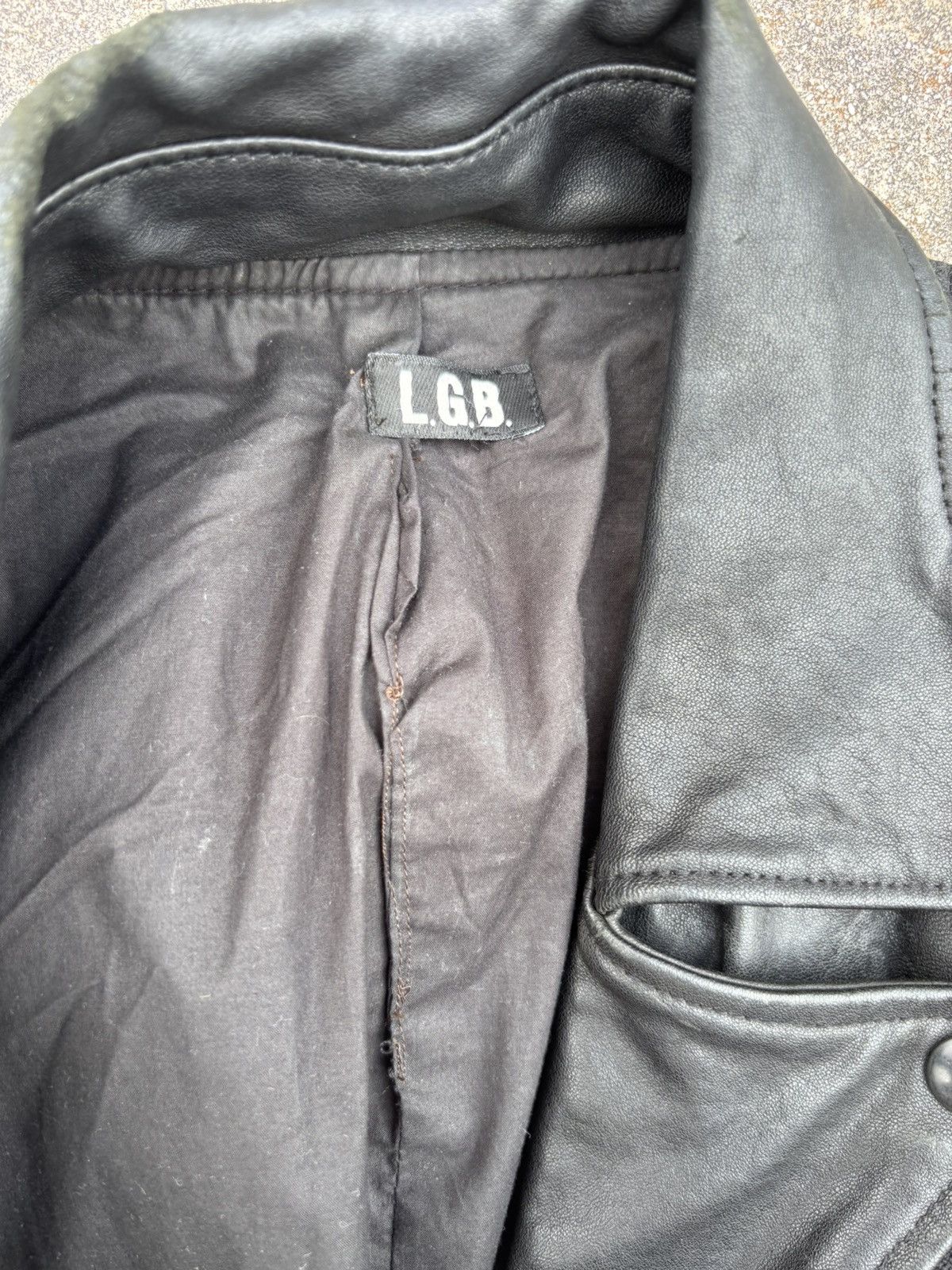 Le Grande Bleu (L.G.B.) LGB punk crust jacket size 2 Size US M / EU 48-50 / 2 - 11 Thumbnail