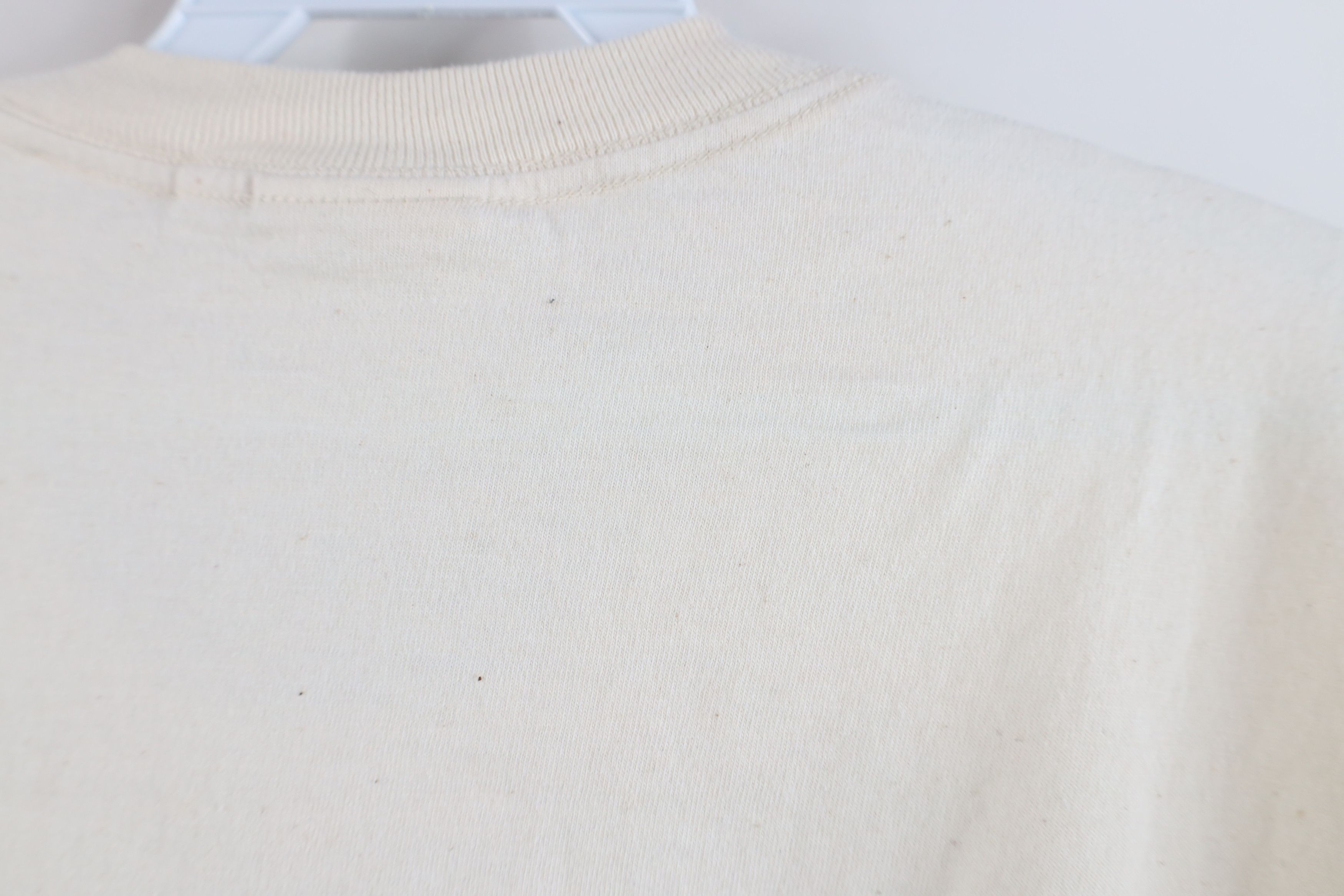 Vintage Vintage 90s Streetwear Dog Puppy Short Sleeve T-Shirt Beige Size XL / US 12-14 / IT 48-50 - 11 Thumbnail