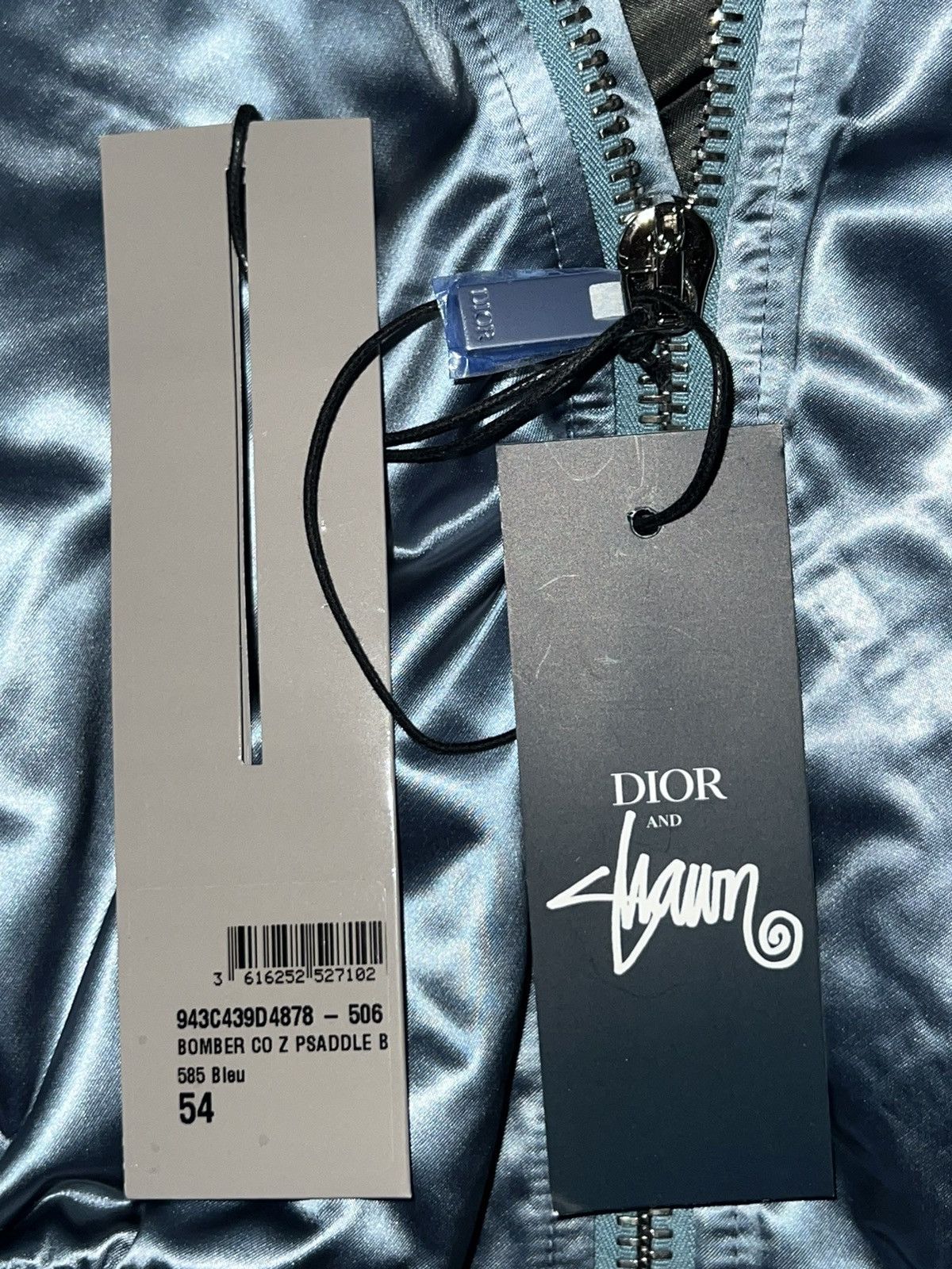 Dior × Stussy Dior x Stussy Bomber Jacket Size US L / EU 52-54 / 3 - 11 Thumbnail