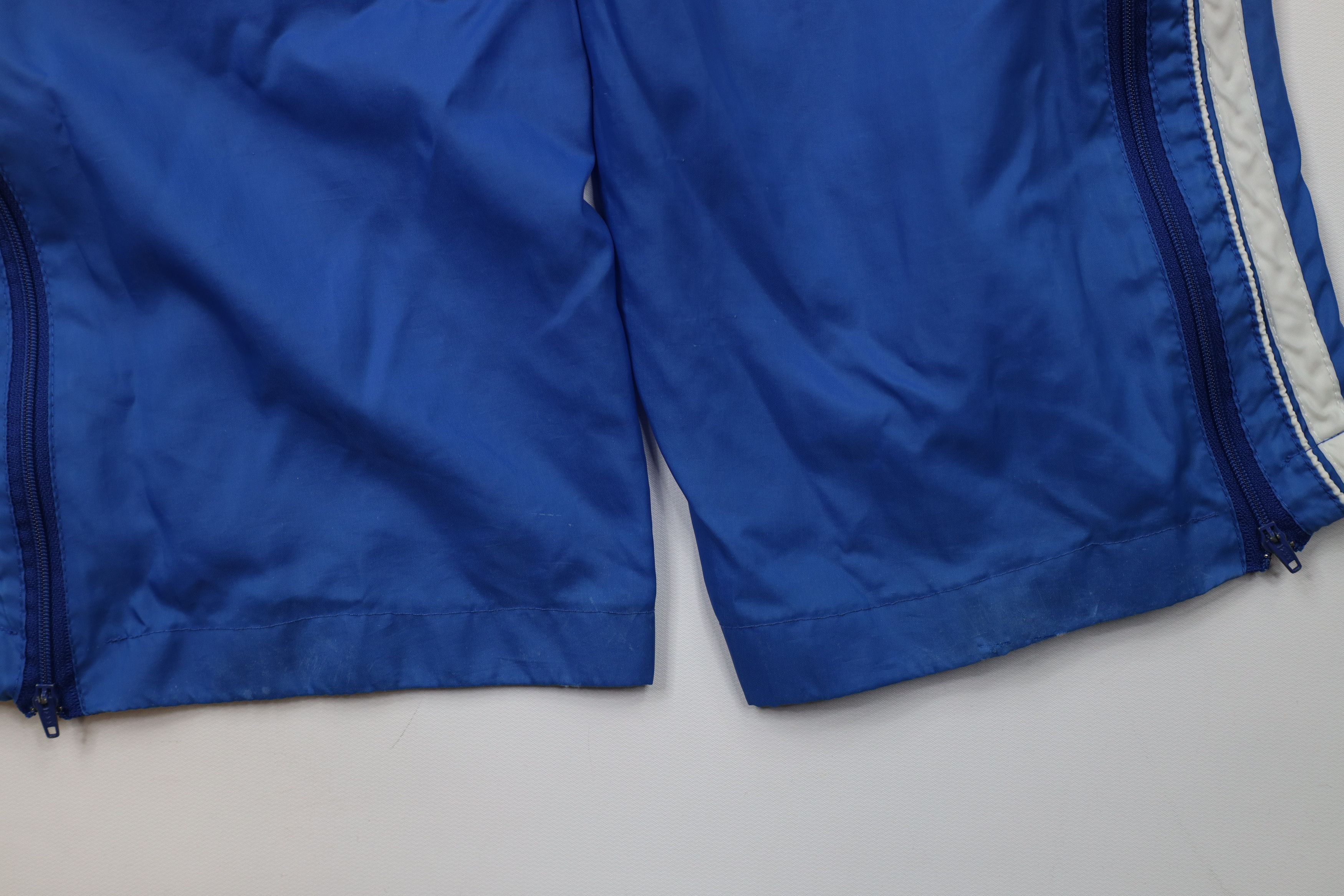 Asics × Vintage Vintage 80s Asics Tiger Windbreaker Pants Royal Blue Size US 36 / EU 52 - 12 Thumbnail