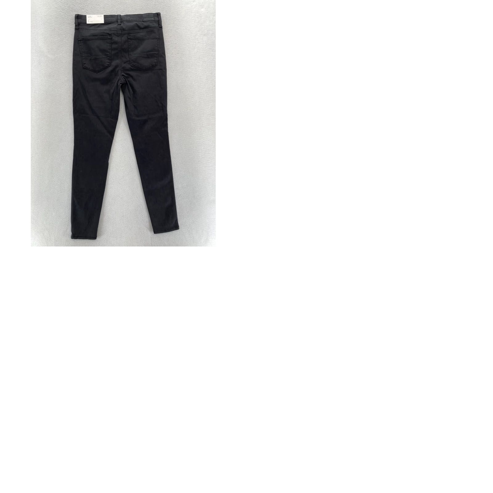 American Eagle Outfitters American Eagle Outfitters Jeggings Women's 8 Black Stretch Skinny Ankle High Rise Preppy Size 28" / US 6 / IT 42 - 10 Thumbnail