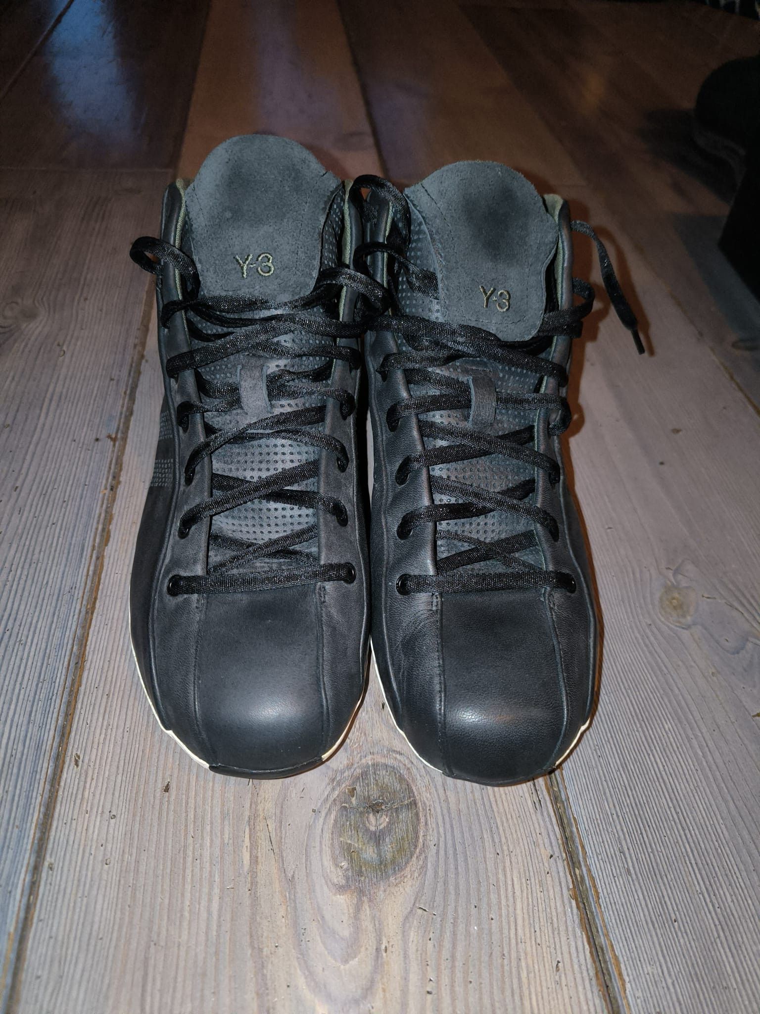 Adidas × Y-3 Adidas Y-3 Yohji Yamamoto Field Hi (Z07) Archive 2007 Size US 10 / EU 43 - 1 Thumbnail