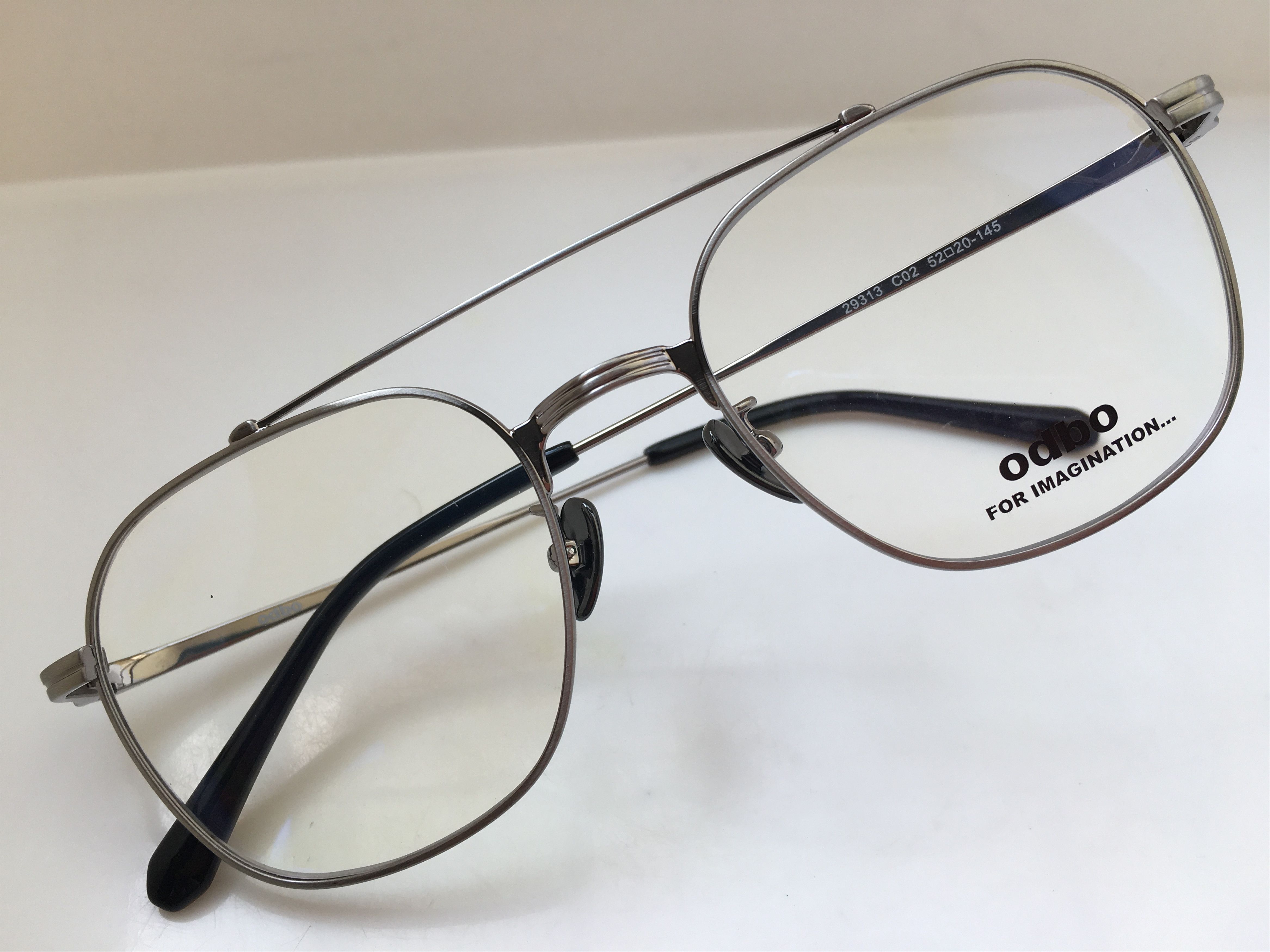 Other odbo Silver PILOT Eyeglasses Frame Size ONE SIZE - 6 Thumbnail
