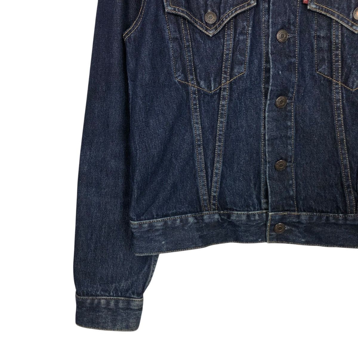 Hysteric Glamour 🔥VINTAGE TRUCKER DENIM JACKET HOLYDEAL CAFE RACER STYLE Size US L / EU 52-54 / 3 - 6 Thumbnail
