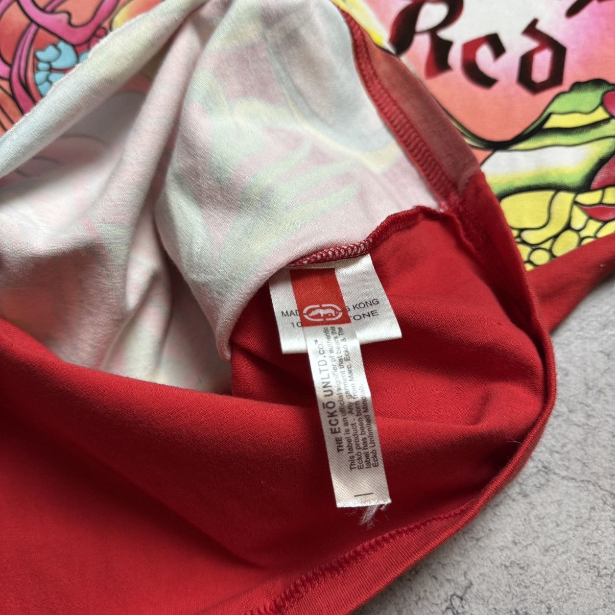 Ecko Unltd. Vintage Ecko Red Graphic Rare T-Shirt Size L / US 10 / IT 46 - 8 Thumbnail