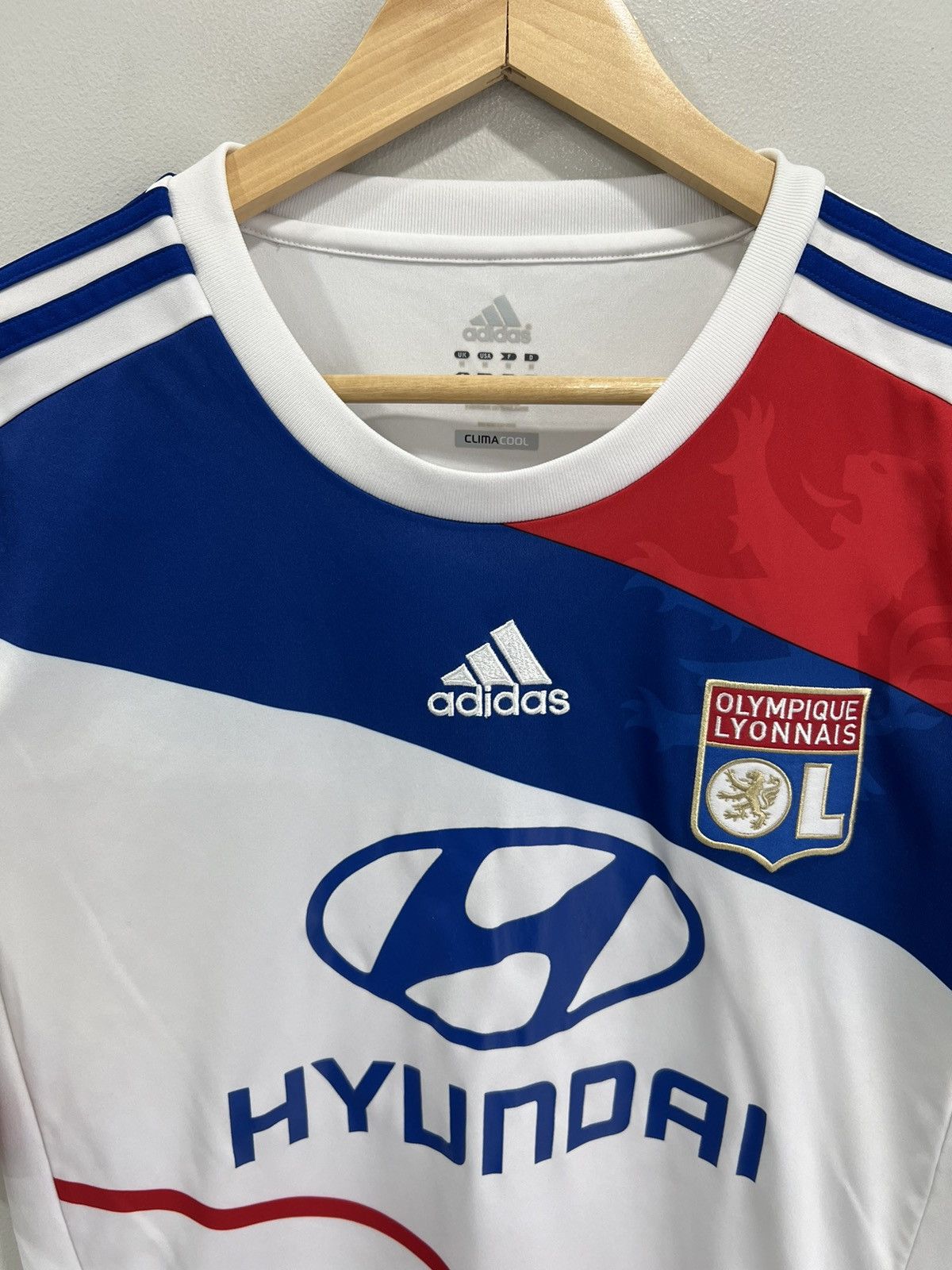 Adidas Adidas Soccer Jersey Olympique Lyonnais football Size US M / EU 48-50 / 2 - 3 Thumbnail