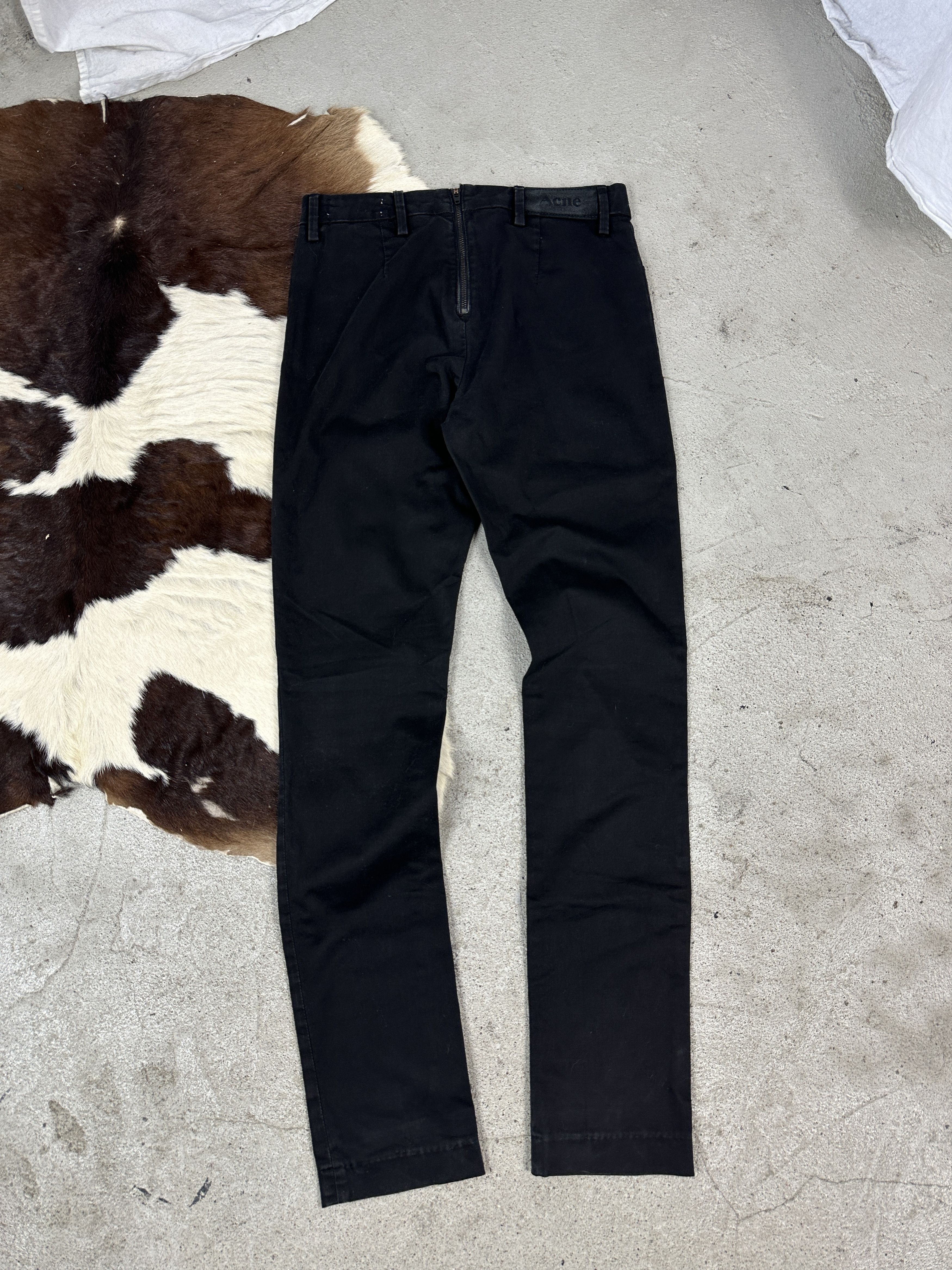 Acne Studios × Vintage Vintage Denim Avant Garde Y2K Skinny Acne Jeans Size 29" - 1 Thumbnail