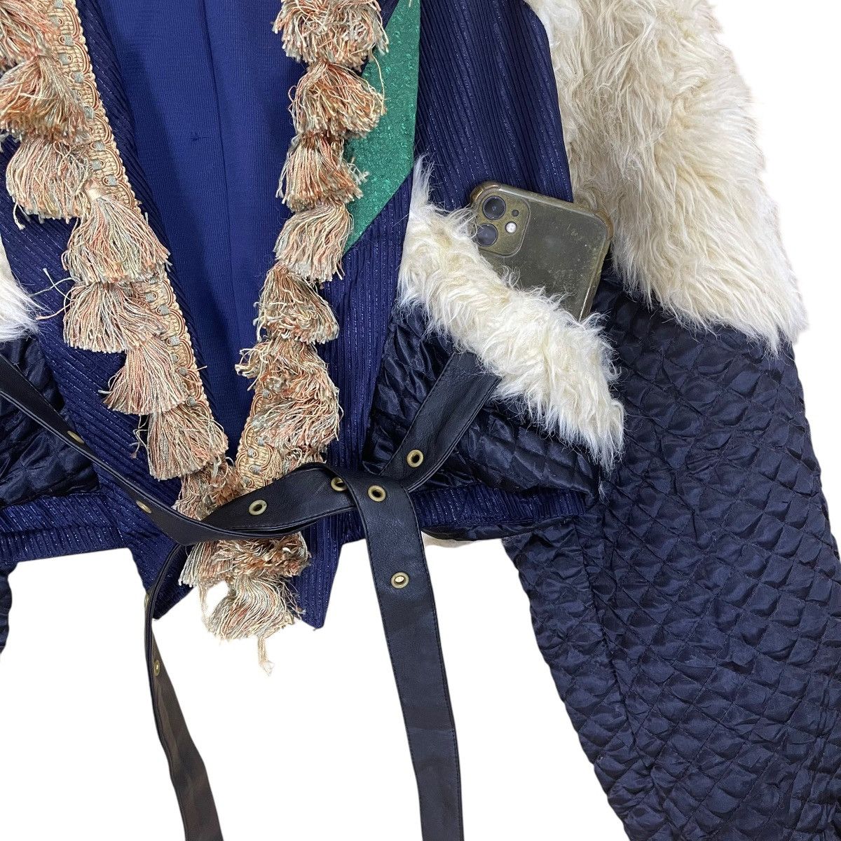 Beauty Beast JAPANASE FUR CROPPED JACKET INSPIRED JEAN PAUL GAULTIER Size US S / EU 44-46 / 1 - 6 Thumbnail