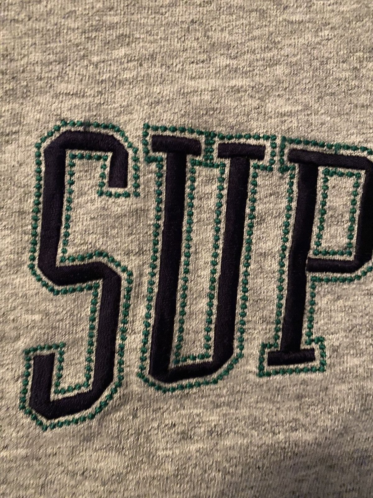Supreme Supreme Dotted Arc Top Heather Grey Size US M / EU 48-50 / 2 - 4 Thumbnail
