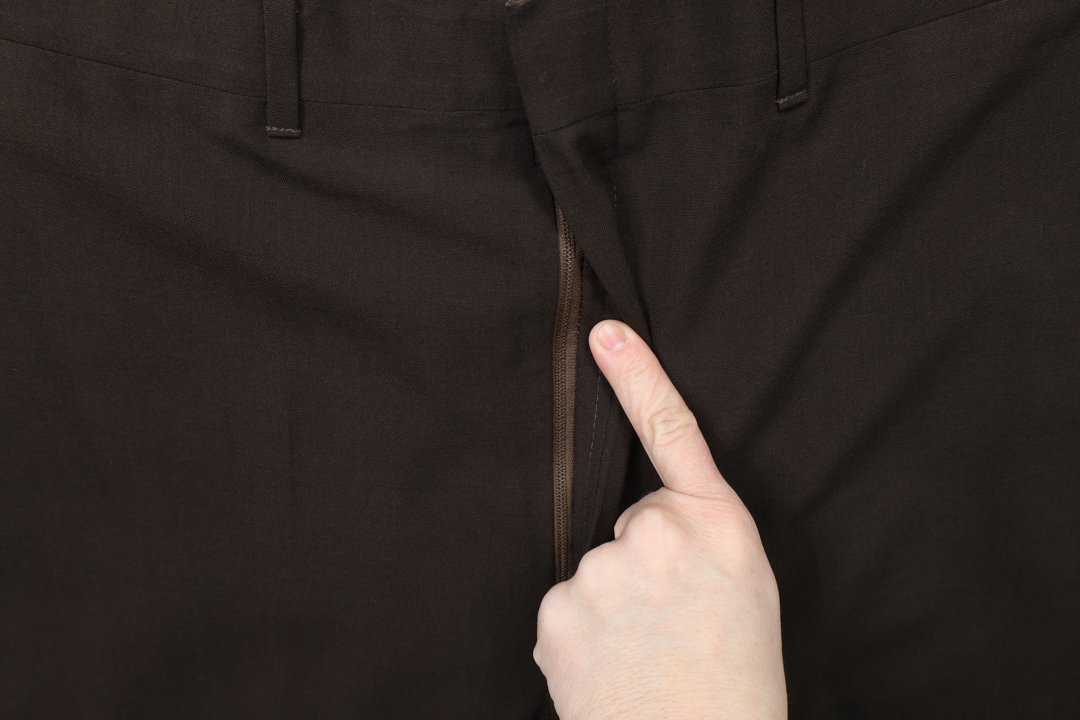 Vintage 70s Streetwear Flared Wide Leg Chino Pants Brown USA