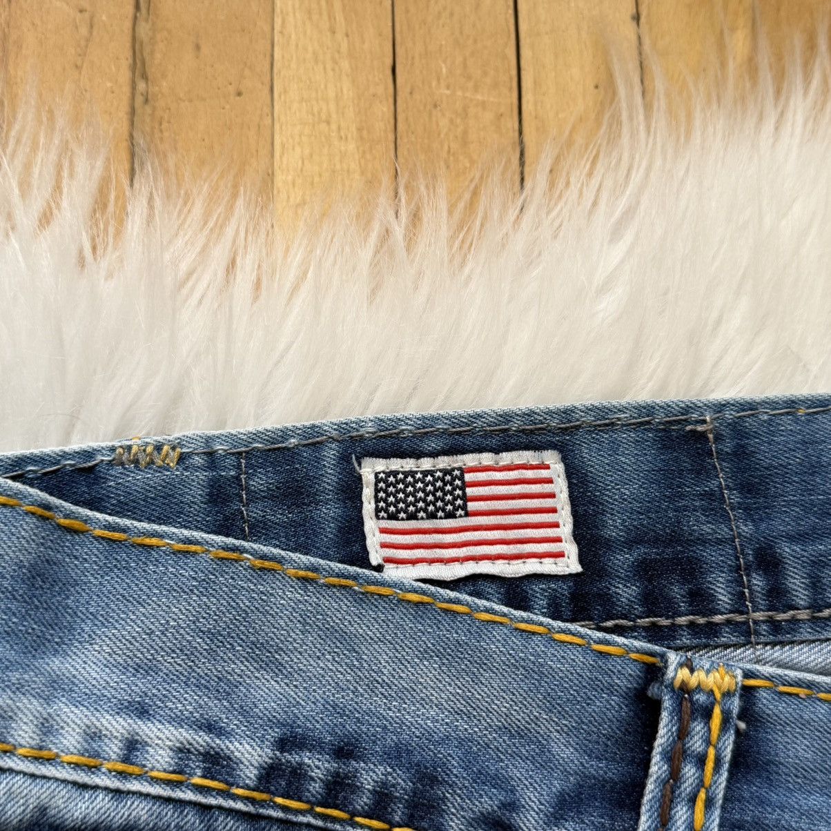 True Religion 📌 Crazy True Religion Billy T Chief Keef style Vintage jeans Size US 36 / EU 52 - 13 Thumbnail
