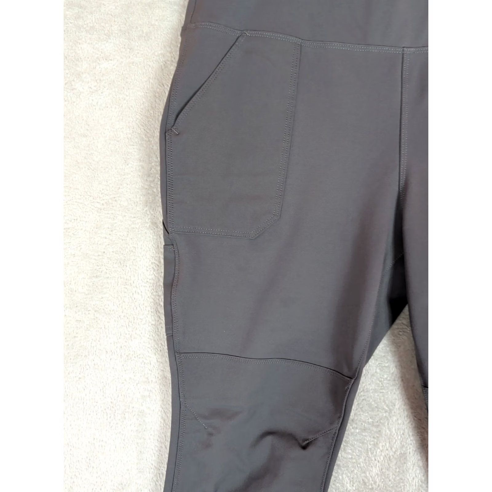 Carhartt Carhartt Force pullon Pants Womens XL Gray Tapered Leg Workwear Hiking Size 40" / US 18 - 2 Thumbnail