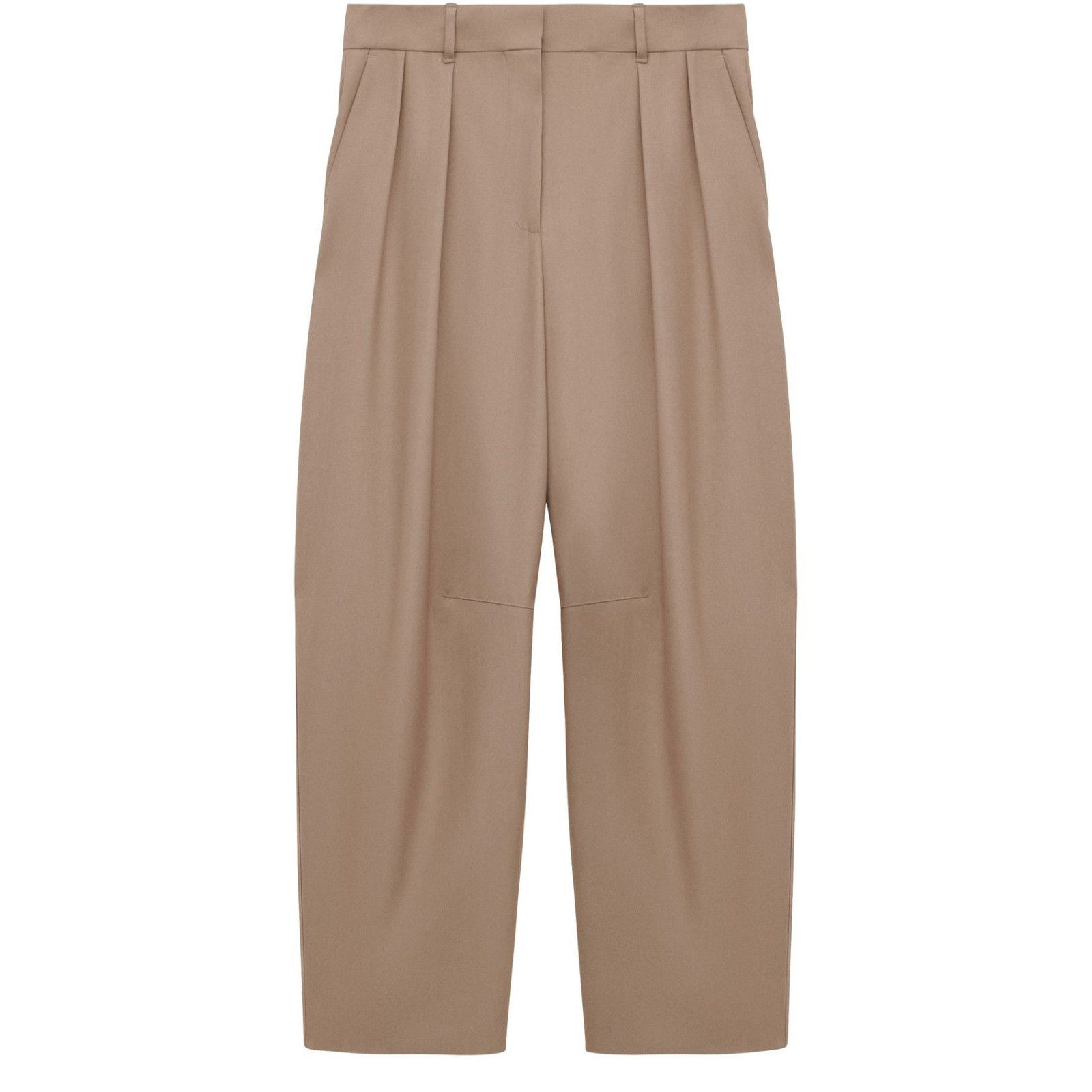 LOEWE Sand Wool Trousers New & Authentic (Women's size:FR 34