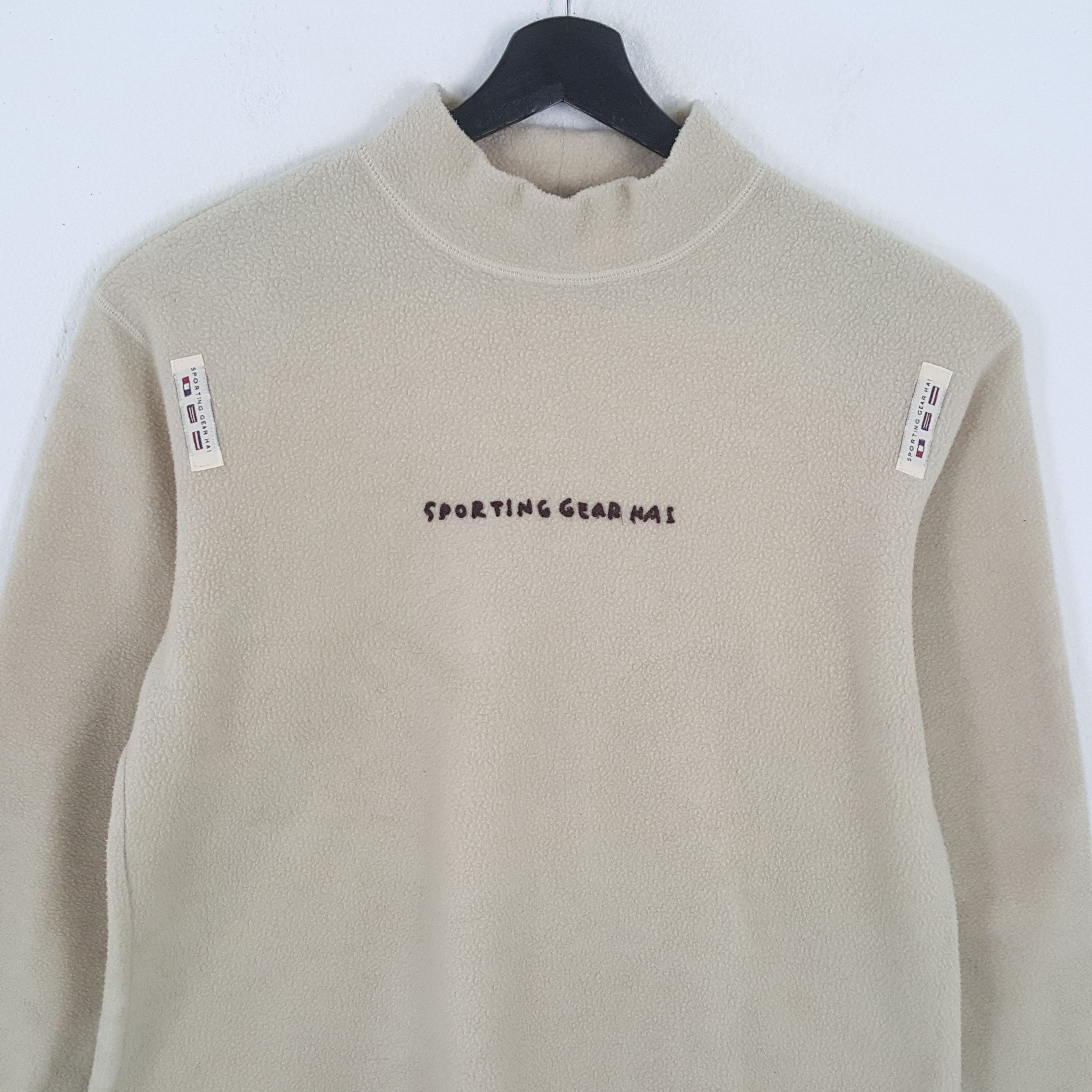 Hai Sporting Gear × Issey Miyake × Vintage HAI SPORTING GEAR by ISSEY MIYAKE Fashion Sweatshirt Size US M / EU 48-50 / 2 - 4 Thumbnail